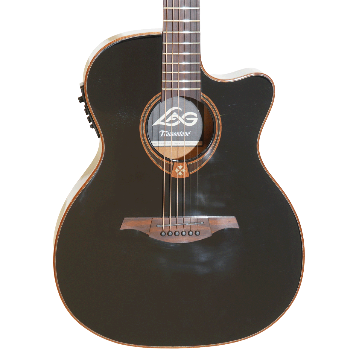 LAG Guitars エレアコ 【T118ASCE-BLK】