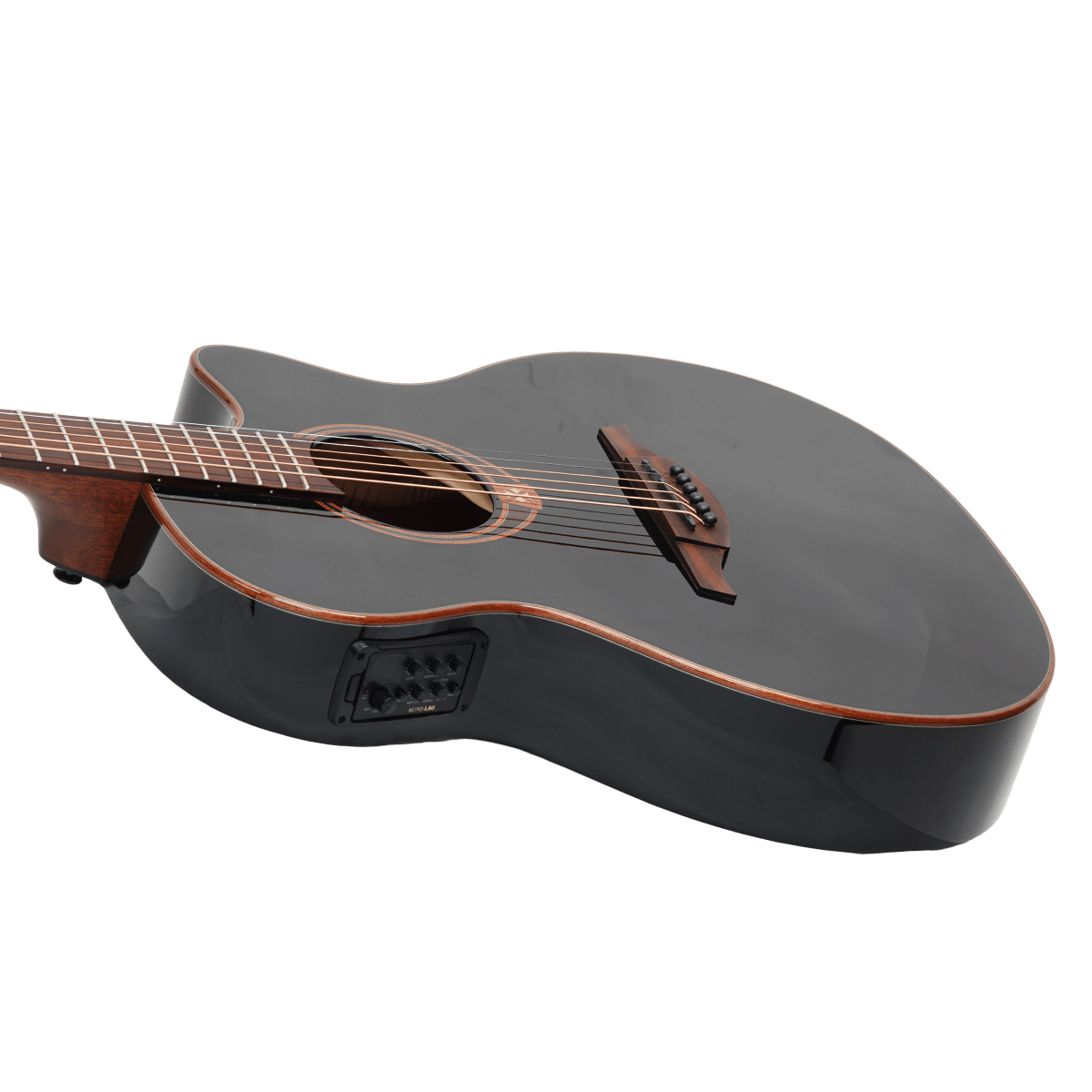 LAG Guitars エレアコ 【T118ASCE-BLK】
