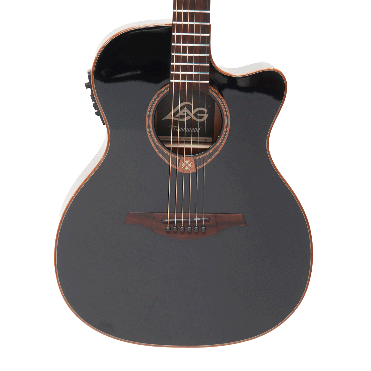 LAG Guitars エレアコ 【T118ACE-BLK】