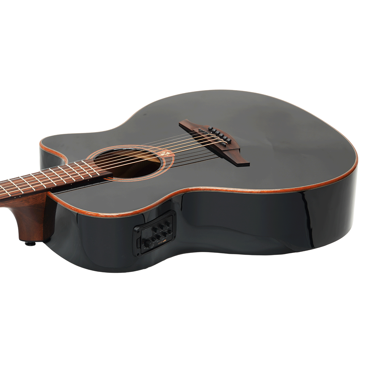 LAG Guitars エレアコ 【T118ACE-BLK】