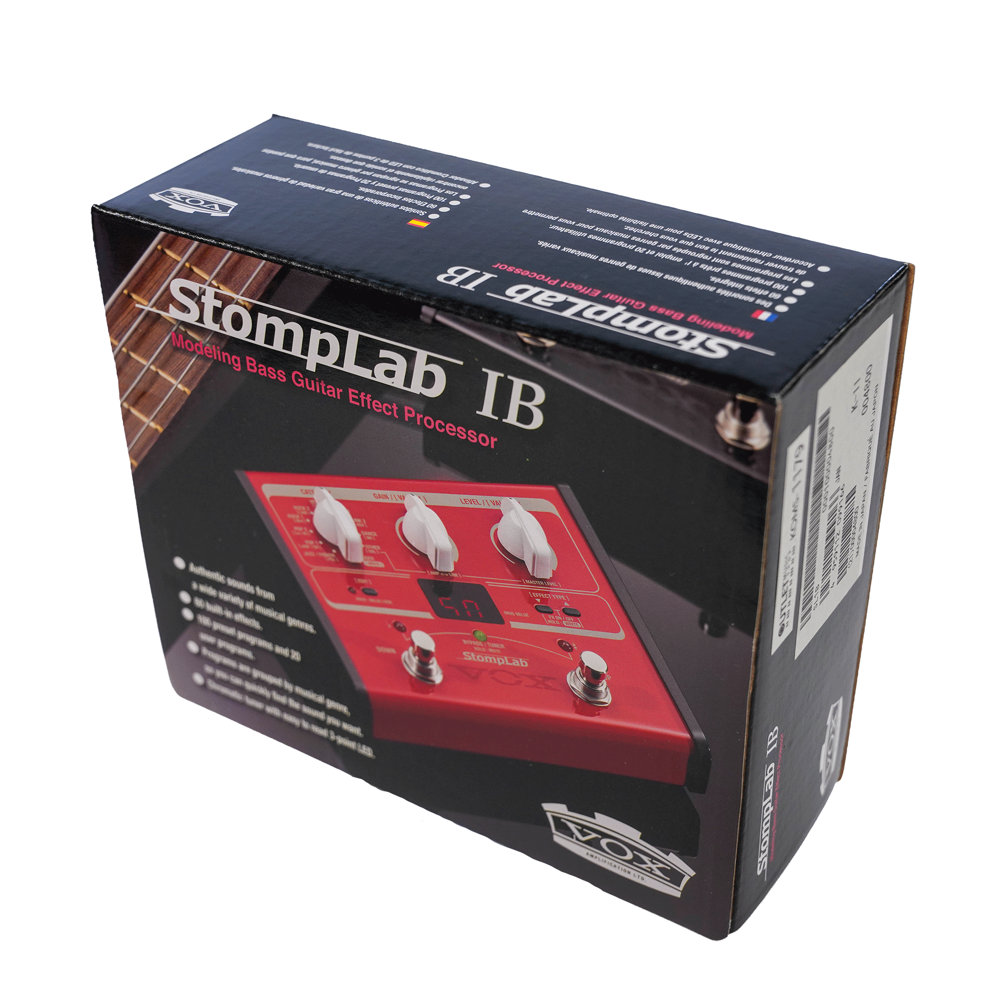 VOX ベース用マルチエフェクター 【StompLab 1B】