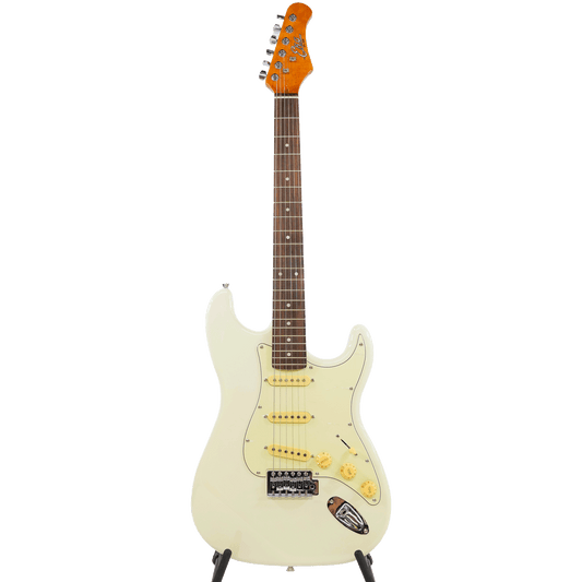 EKO アーティストが試奏したシンプル＆風格漂う・スリーシングルP.U【EKO ST 300 Olympic White】 (コピー)