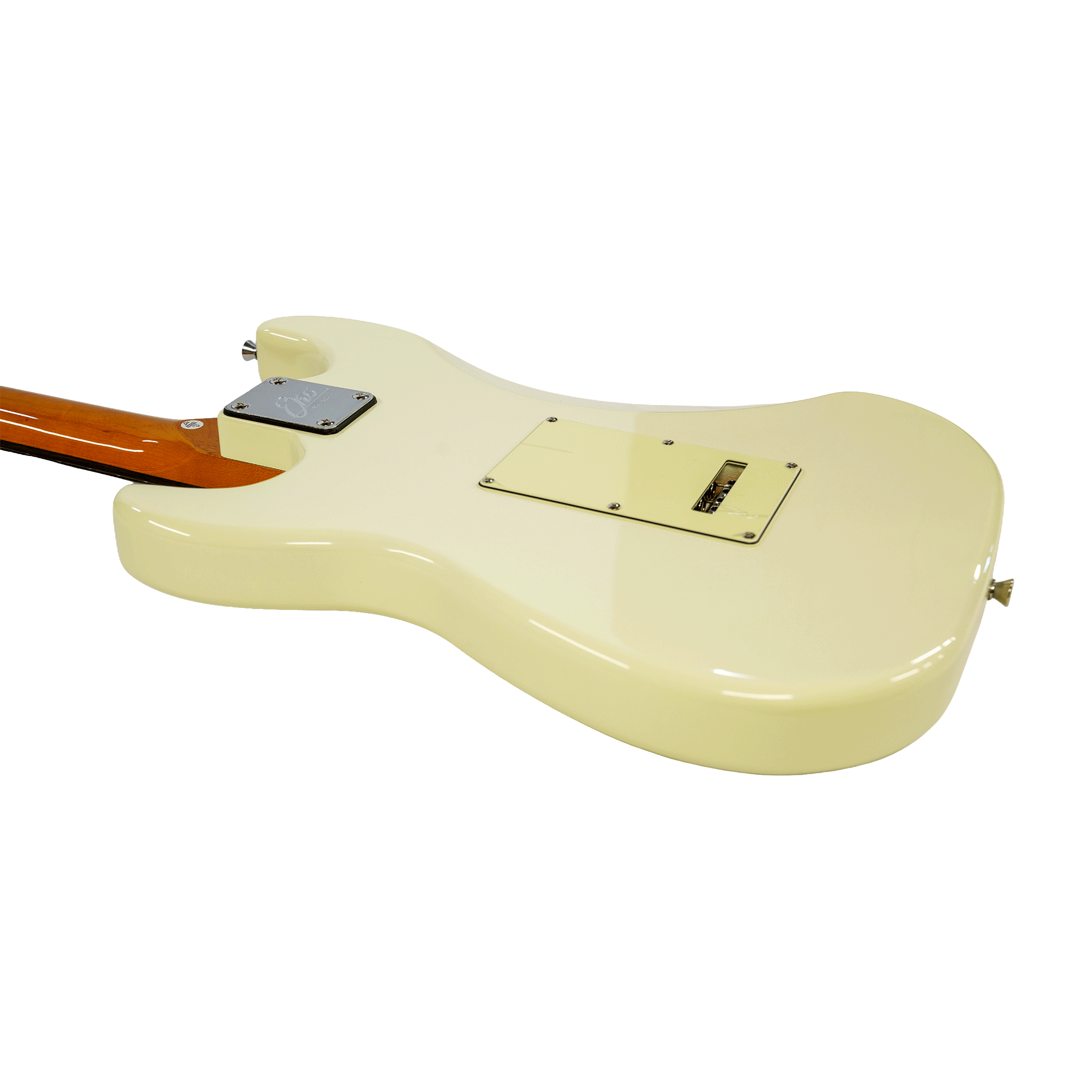 EKO アーティストが試奏したシンプル＆風格漂う・スリーシングルP.U【EKO ST 300 Olympic White】
