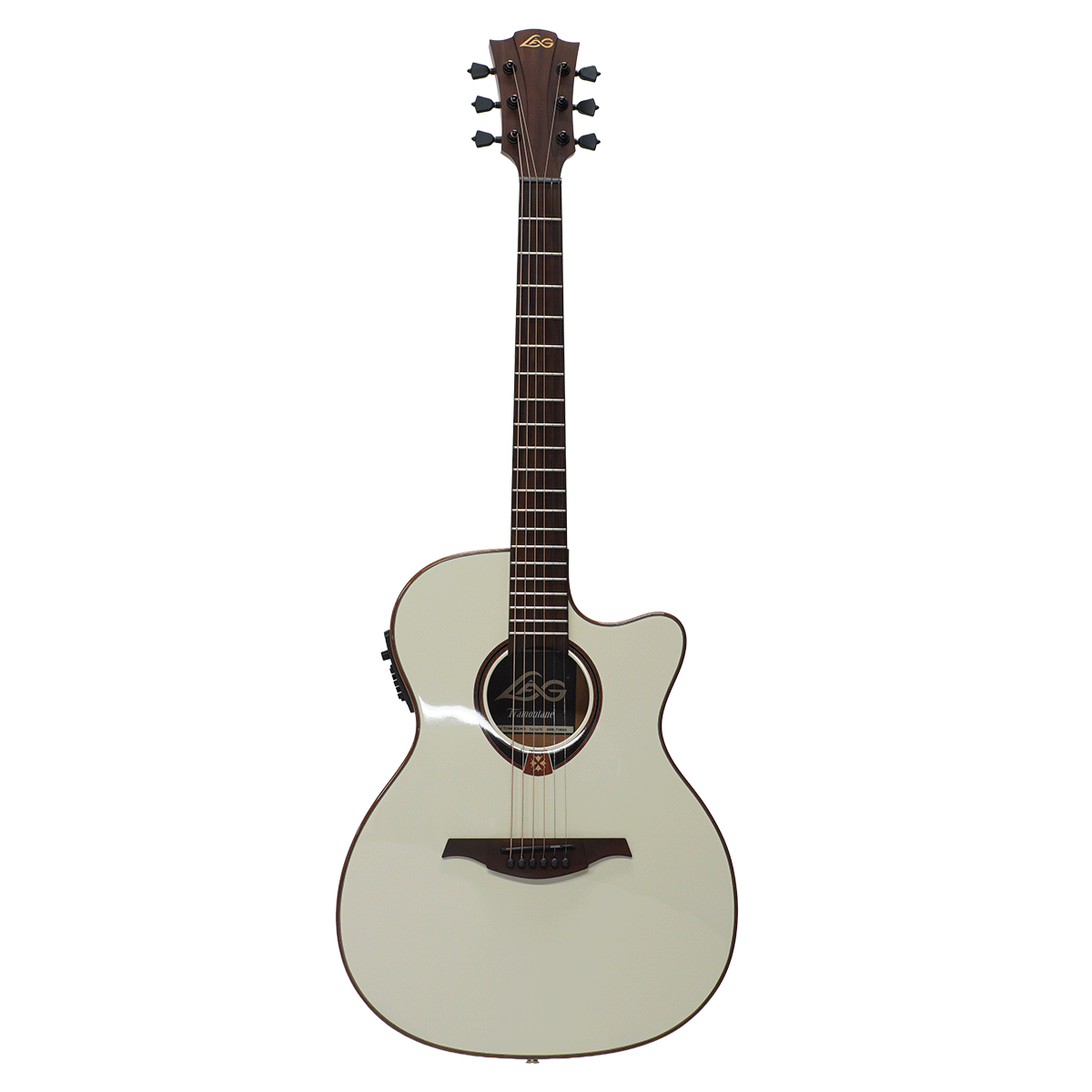 LAG Guitars エレアコ 【T118ASCE-IVO】 アイボリー・フィニッシュ