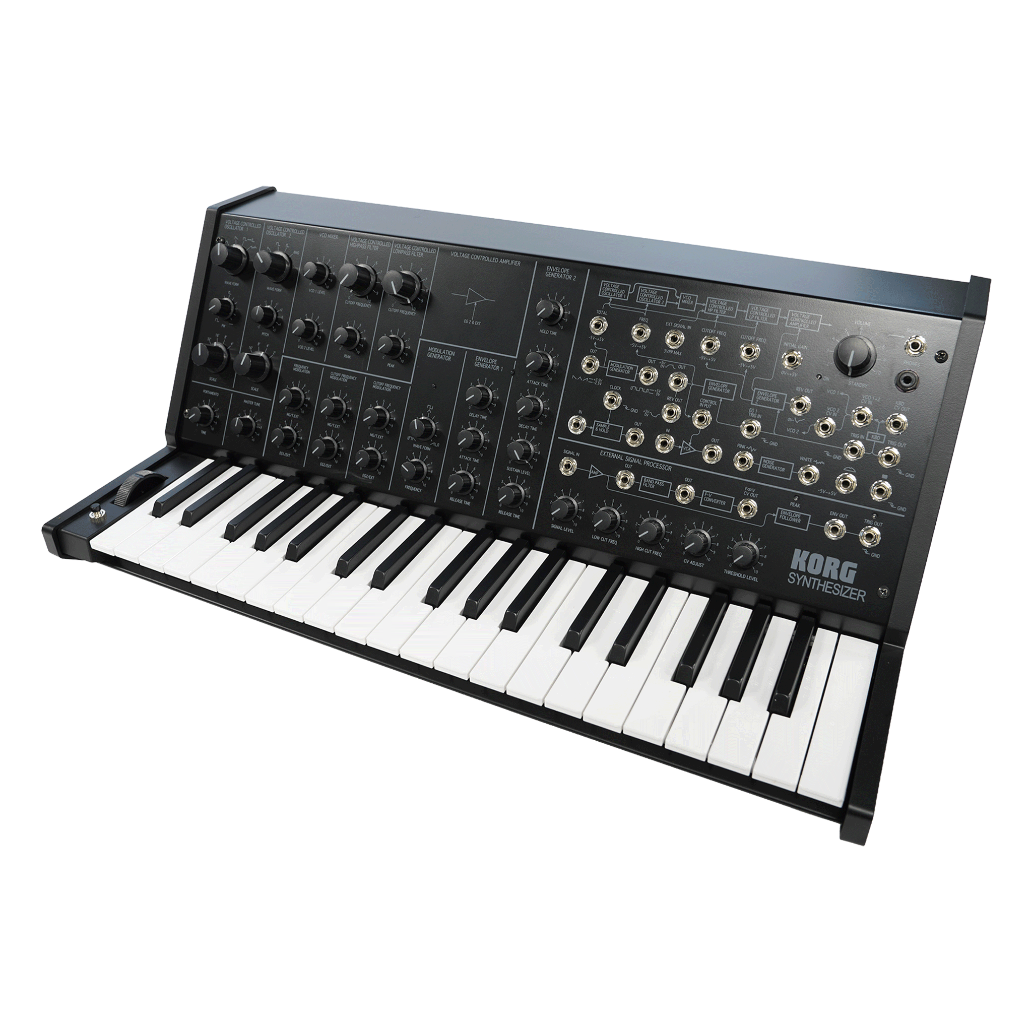 KORG 当時の回路を完全再現した、本物のアナログ・シンセサイザー【MS-20MINI】