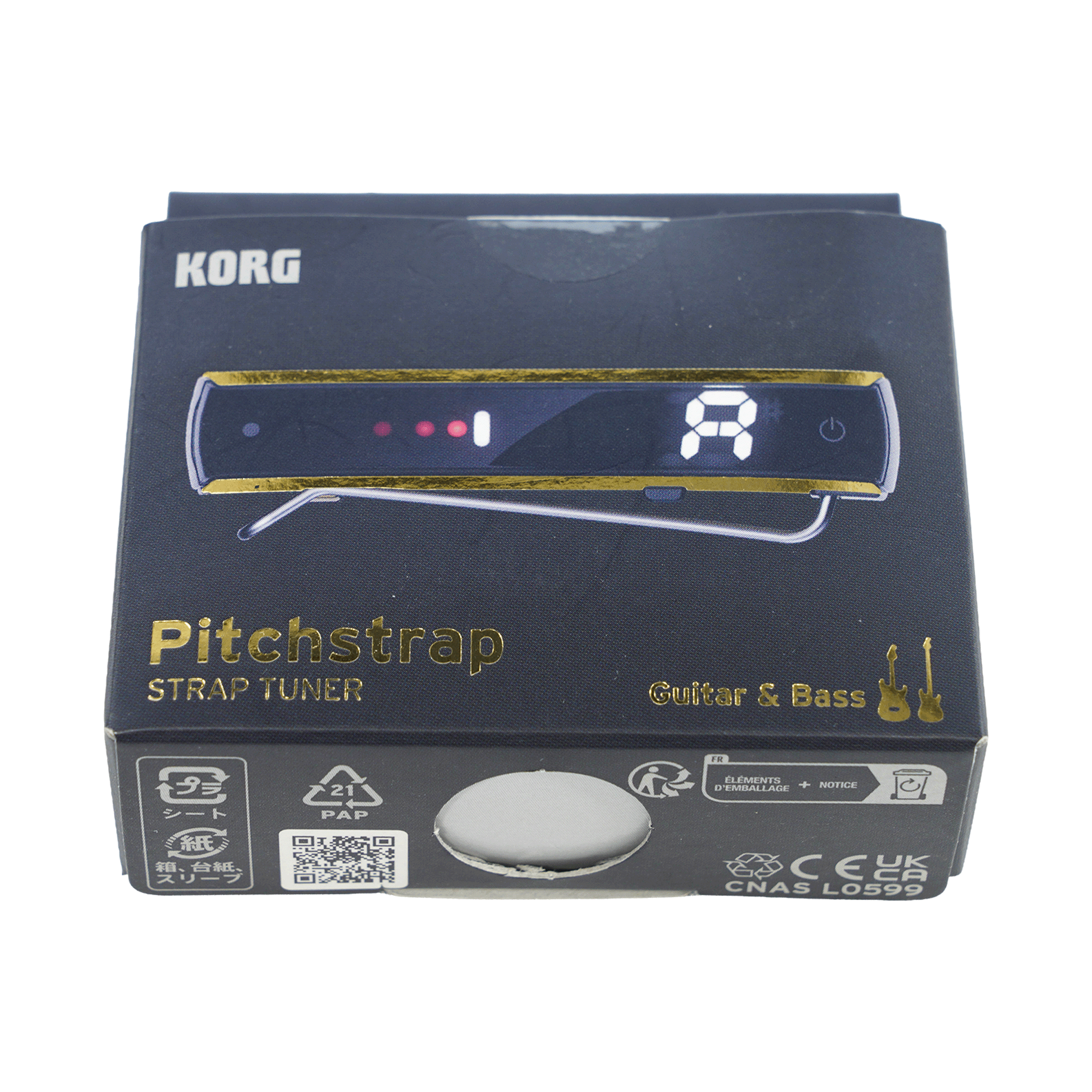 KORG 新発想のギター＆ベース・チューナー【Pitchstrap GD】