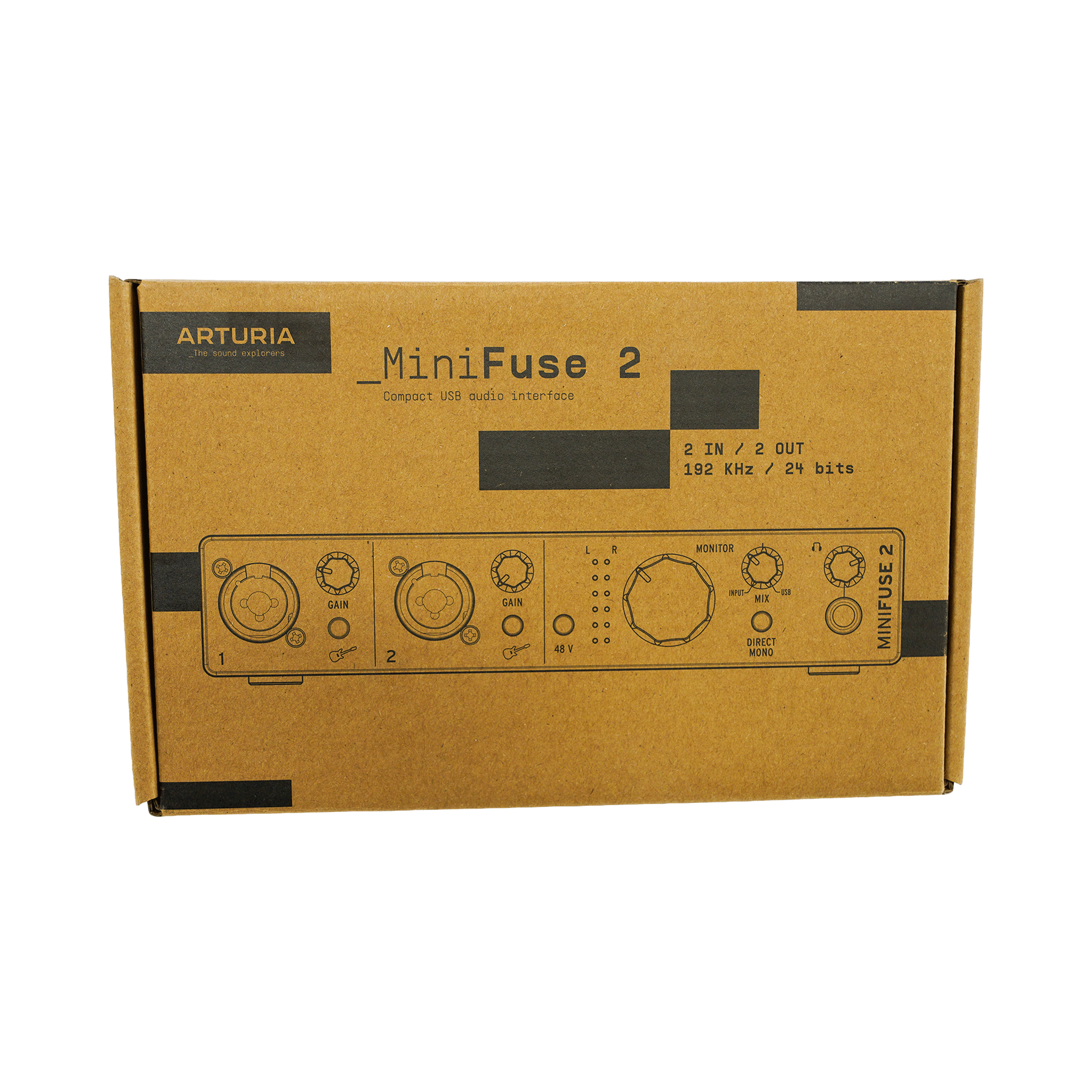 ARTURIA オーディオ・インターフェイスを選ぶならこれ！【MINIFUSE 2 WH】