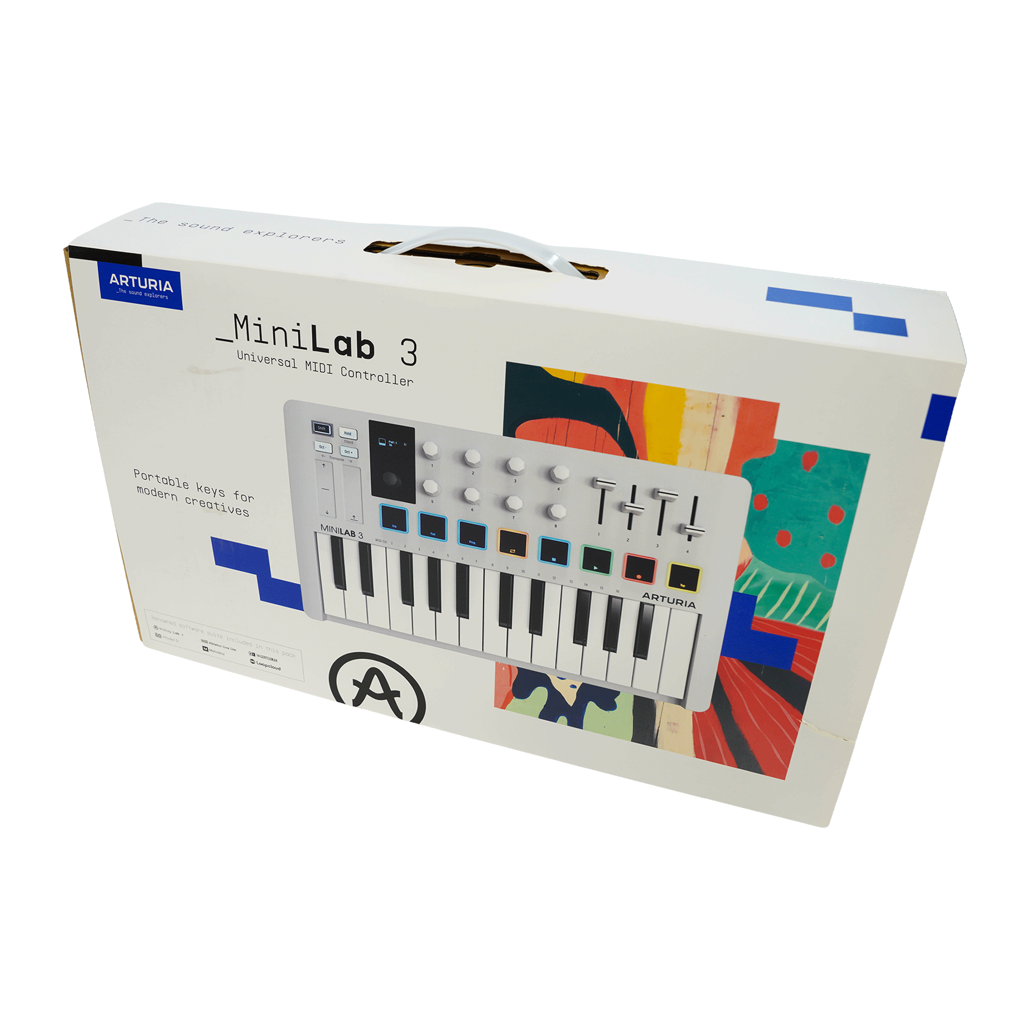 ARTURIA コンパクトなオールインワンMIDIコントローラー　【MINILAB 3】