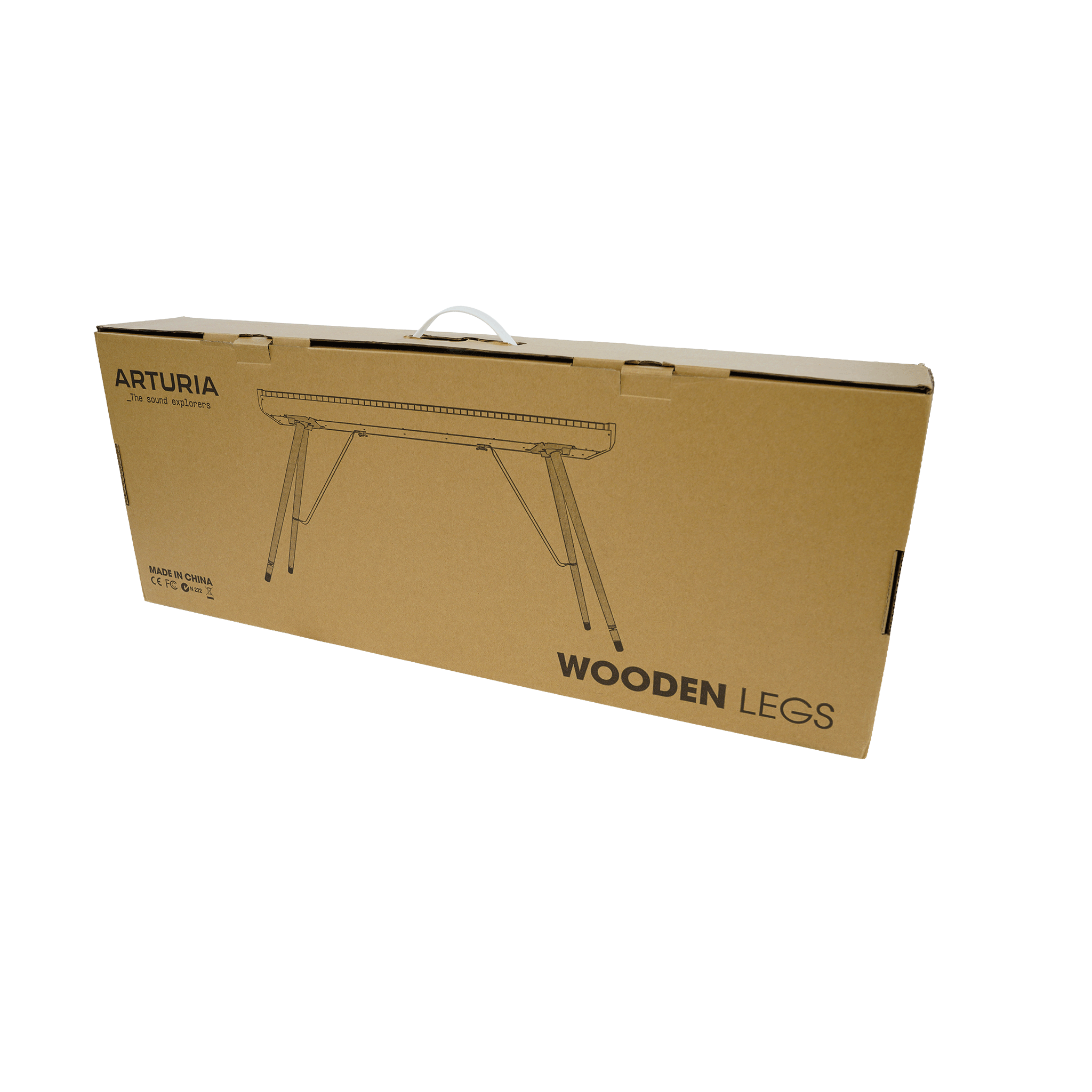 Arturia 木製スタンド脚 【Wooden Legs】