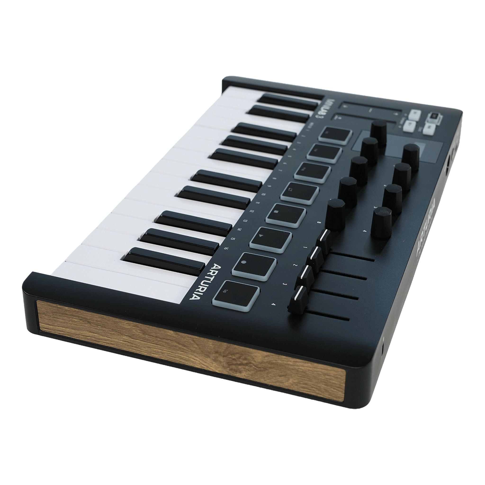 ARTURIA ソフトも充実！DTMに最適！オールインワンMIDIコントローラー【MINILAB 3 BLACK】