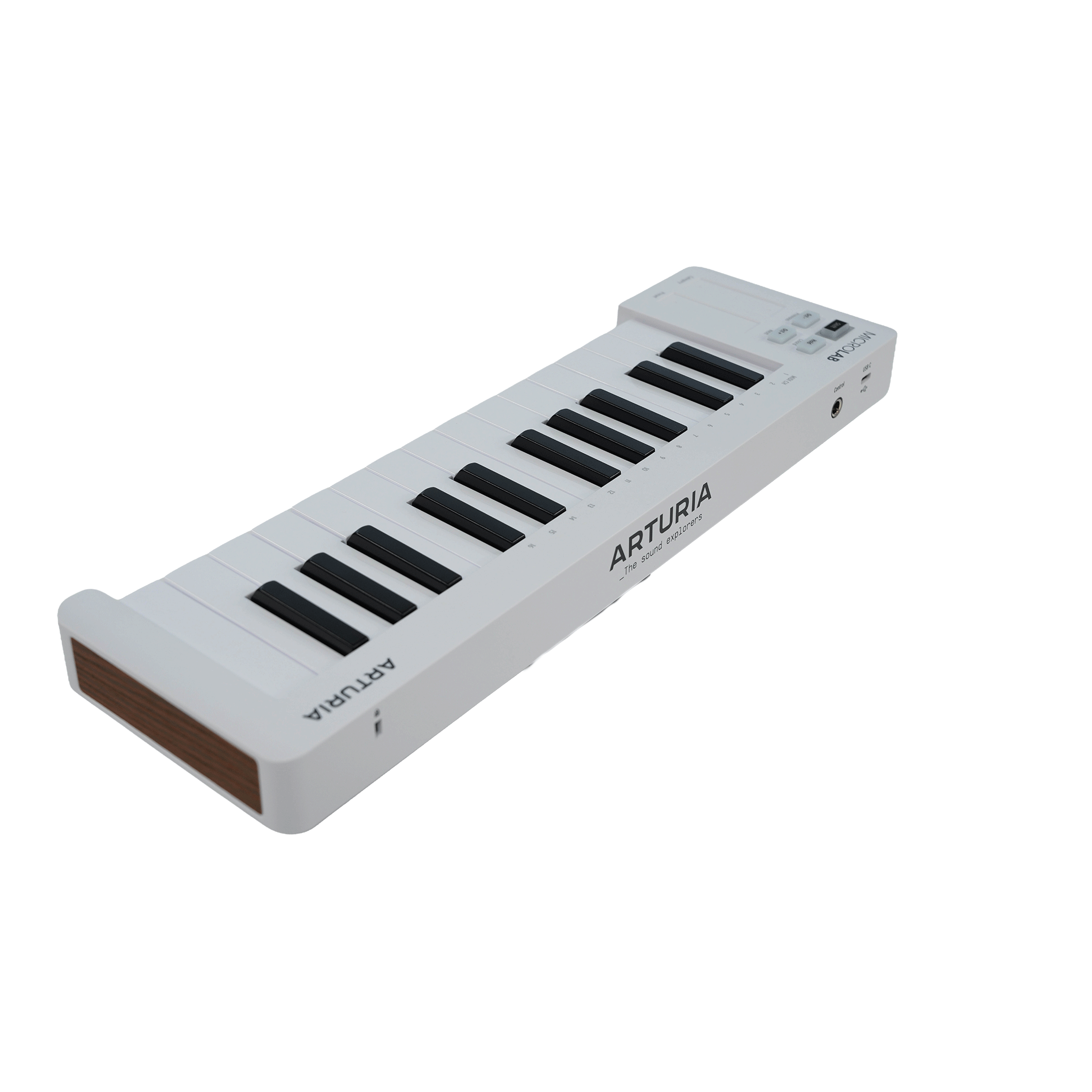 Arturia DTMをするならこれ！USB MIDIキーボード・コントローラー 【MicroLab mk3 WH】