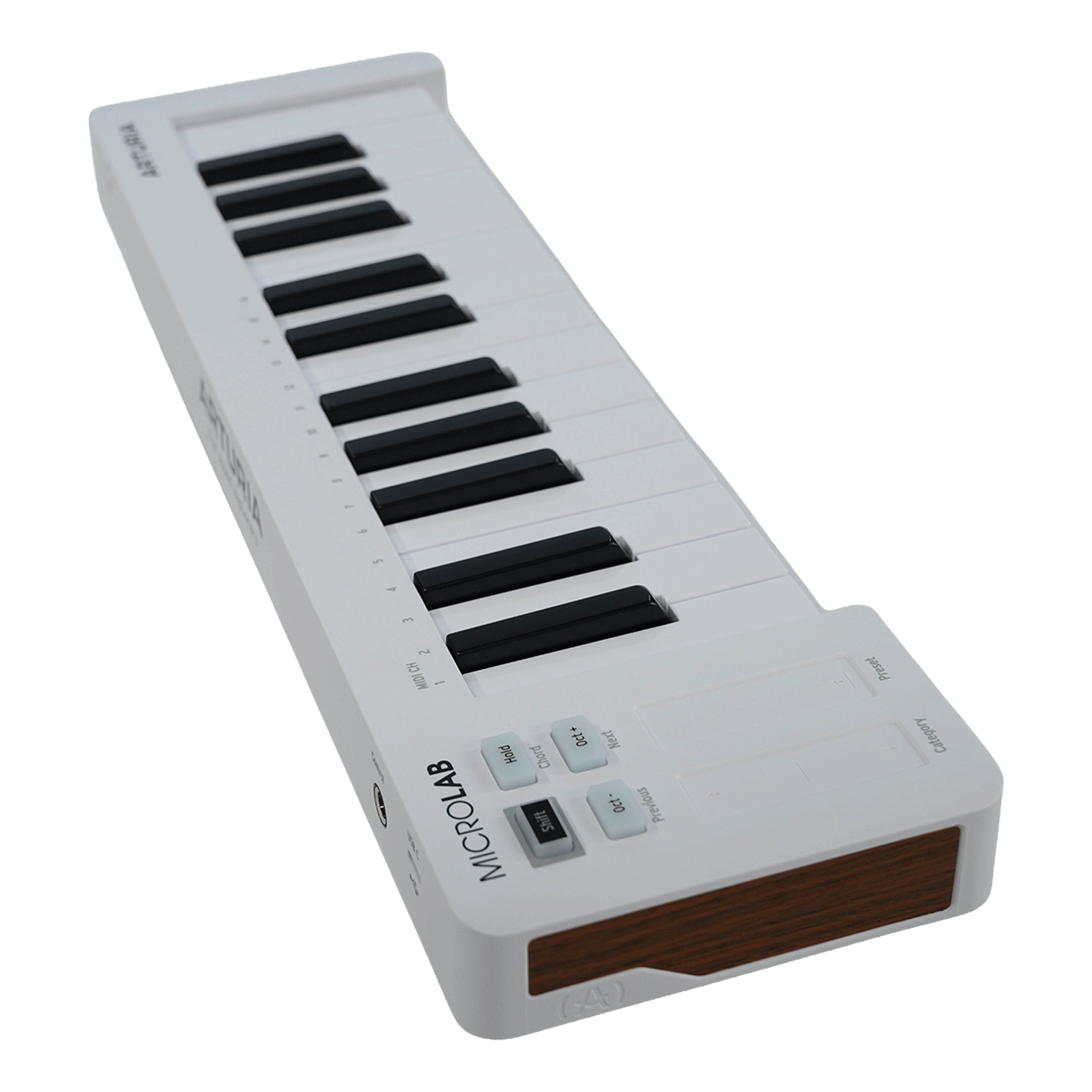 Arturia DTMをするならこれ！USB MIDIキーボード・コントローラー 【MicroLab mk3 WH】