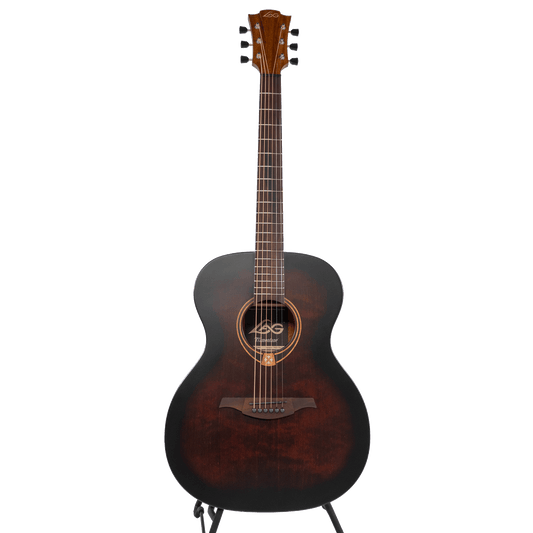 LAG Guitars アコースティックギター 【Tramontane T70A】 ブラック＆ブラウン・サテン