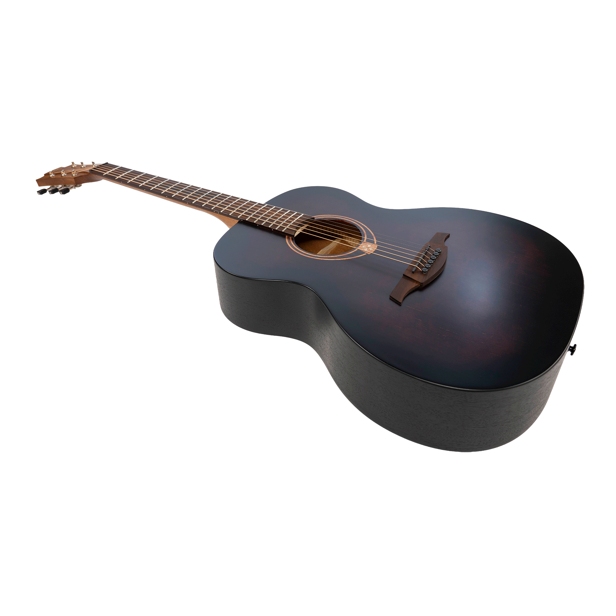 LAG Guitars アコースティックギター 【Tramontane T70A】 ブラック＆ブラウン・サテン