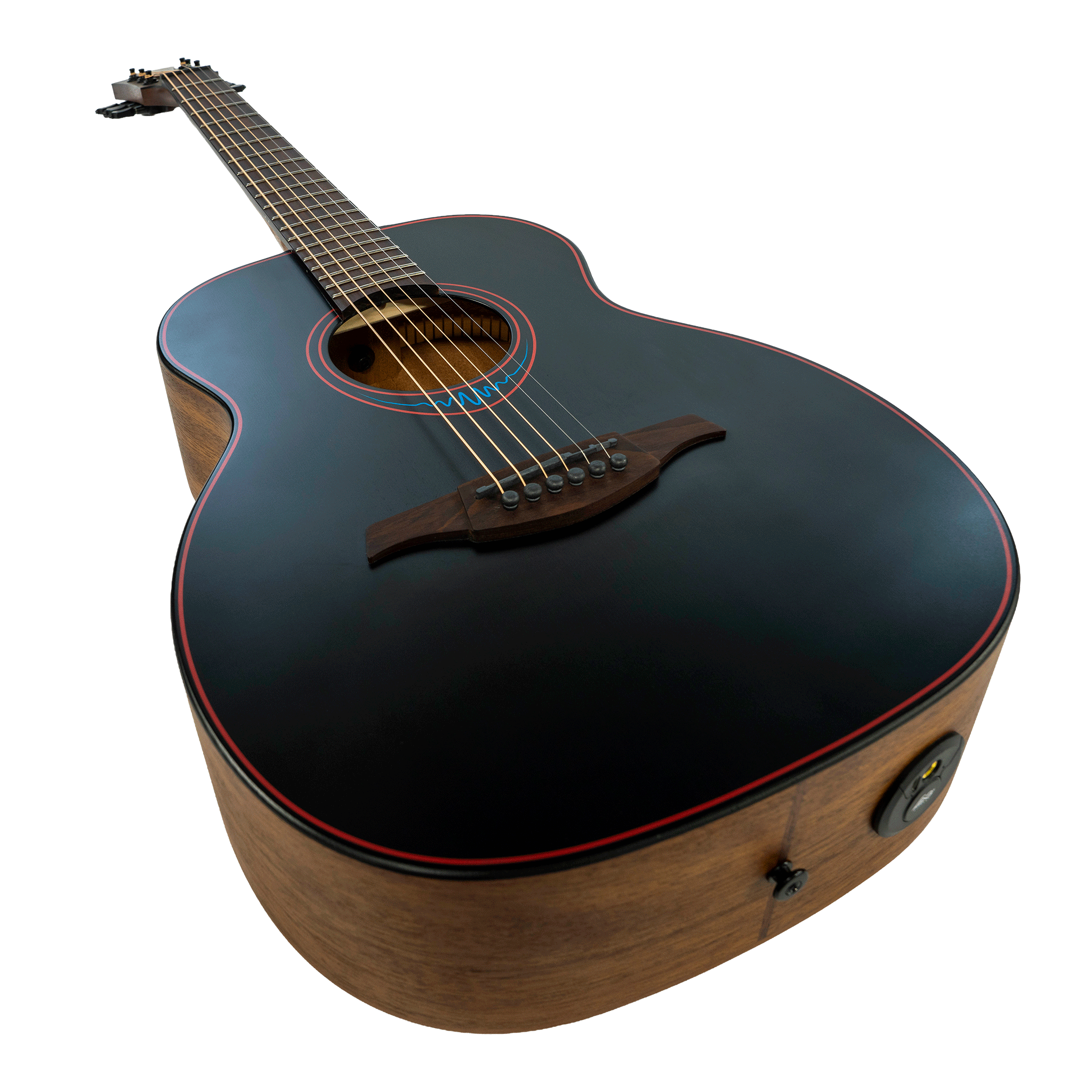 LAG トラベルギターサイズに最先端のエレクトリック【LAG GUITAR TBW1TE】