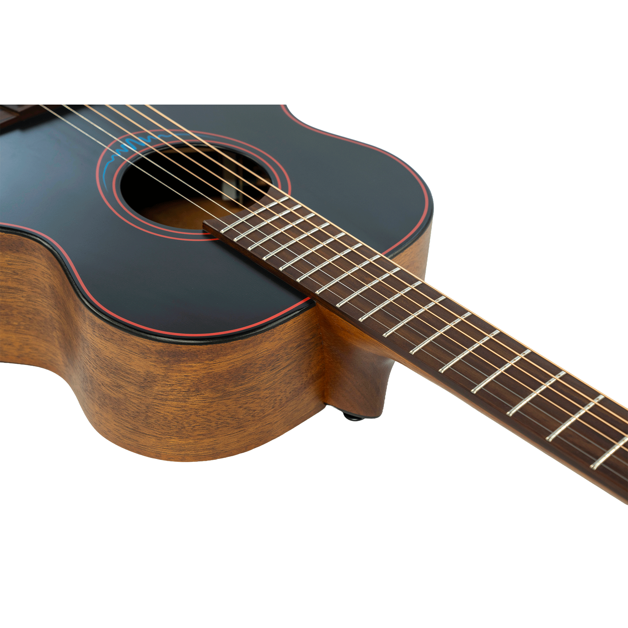 LAG トラベルギターサイズに最先端のエレクトリック【LAG GUITAR TBW1TE】