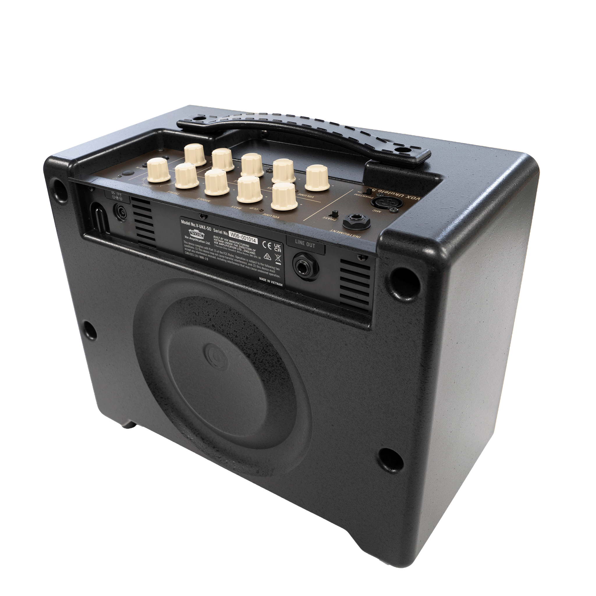 VOX 　ウクレレ、エレウクに最適な50Wウクレレ専用アンプ！【VOX V-UKE-50】