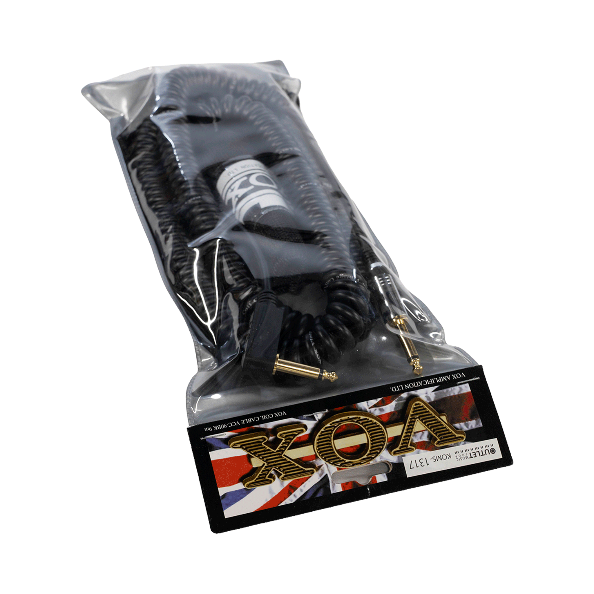 VOX コイル・ケーブル【VOX COIL CABLE VCC-90BK】パッケージ破れ