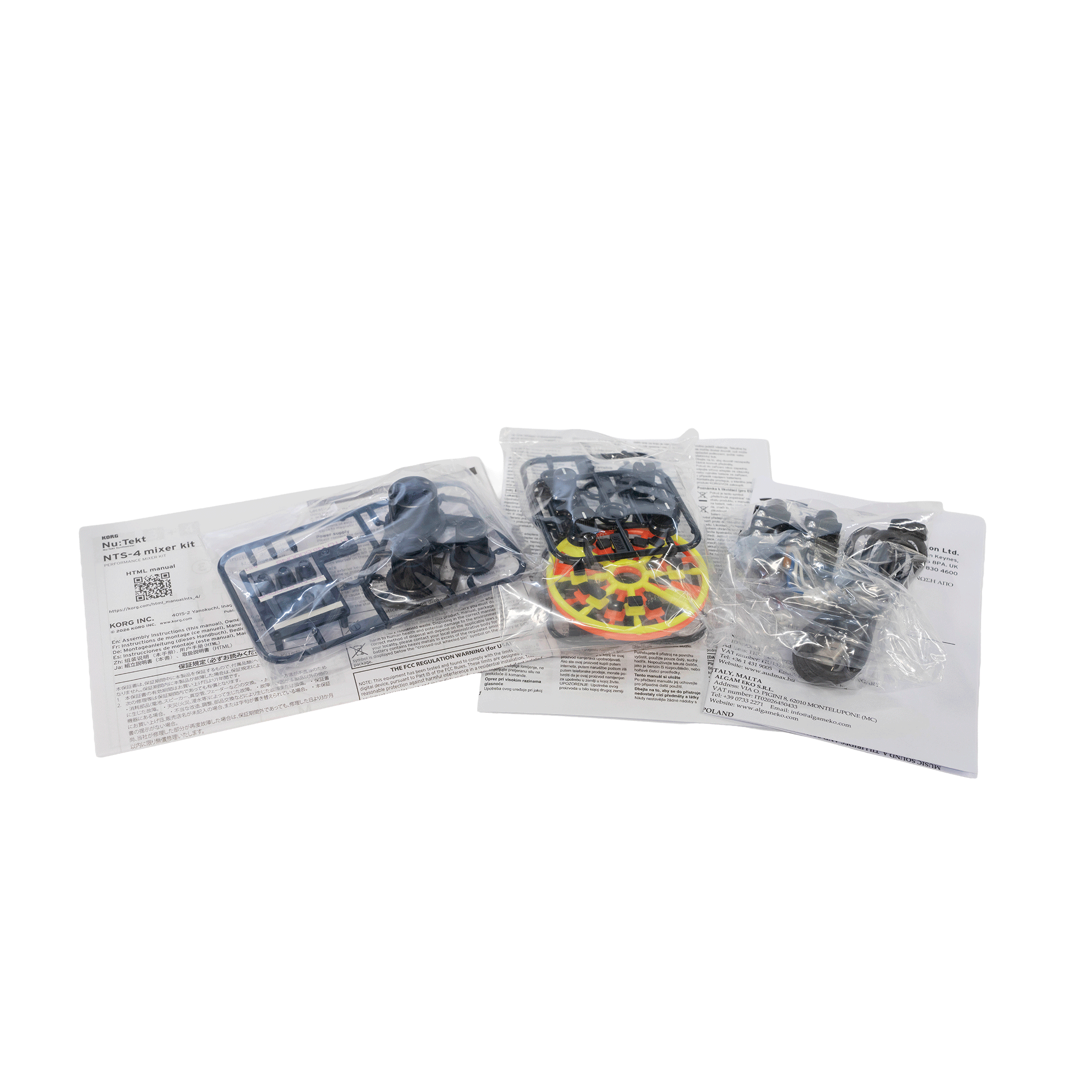 KORG コンパクトなミキサーを自分で組みてよう！【NuTekt NTS-4 mixer kit】