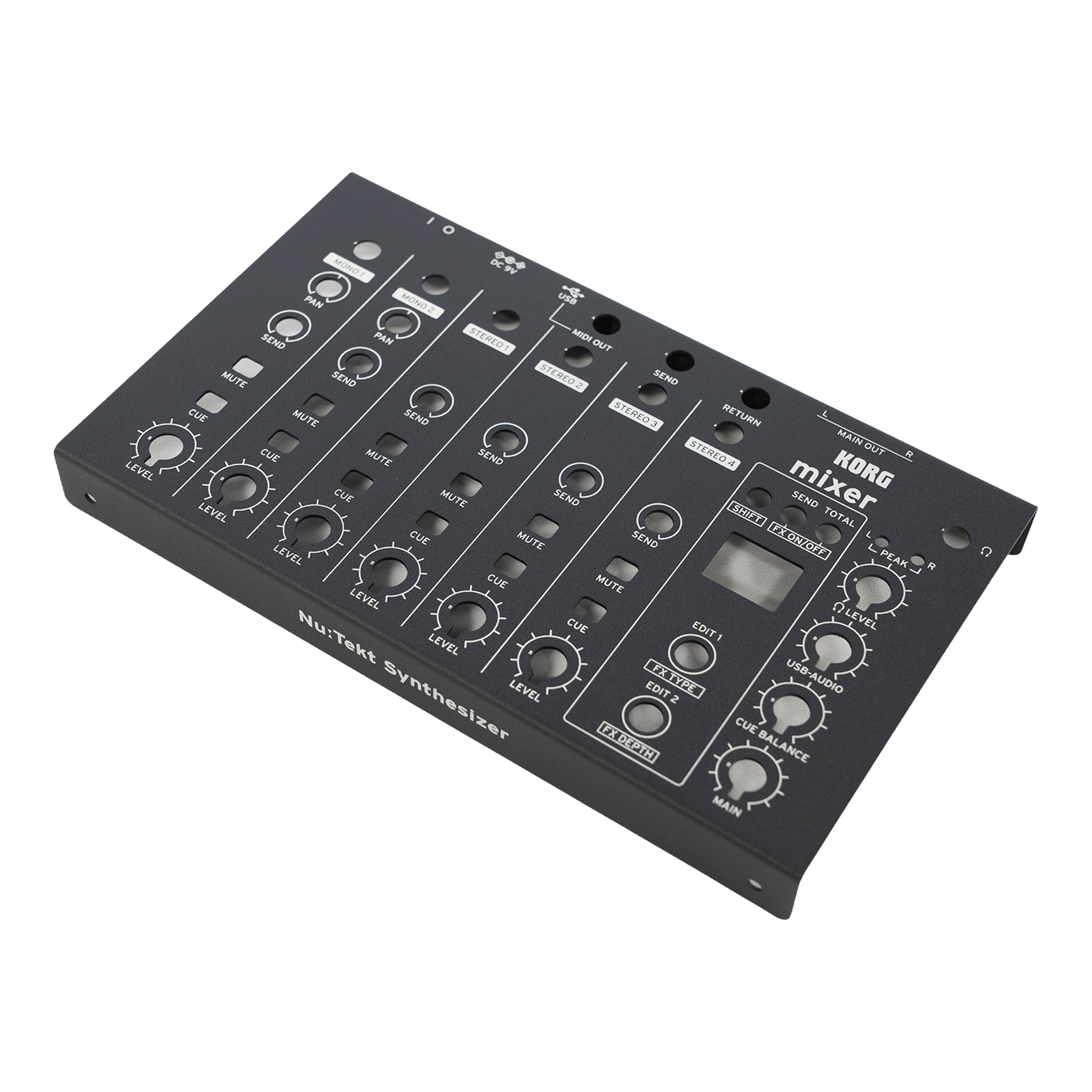 KORG コンパクトなミキサーを自分で組みてよう！【NuTekt NTS-4 mixer kit】