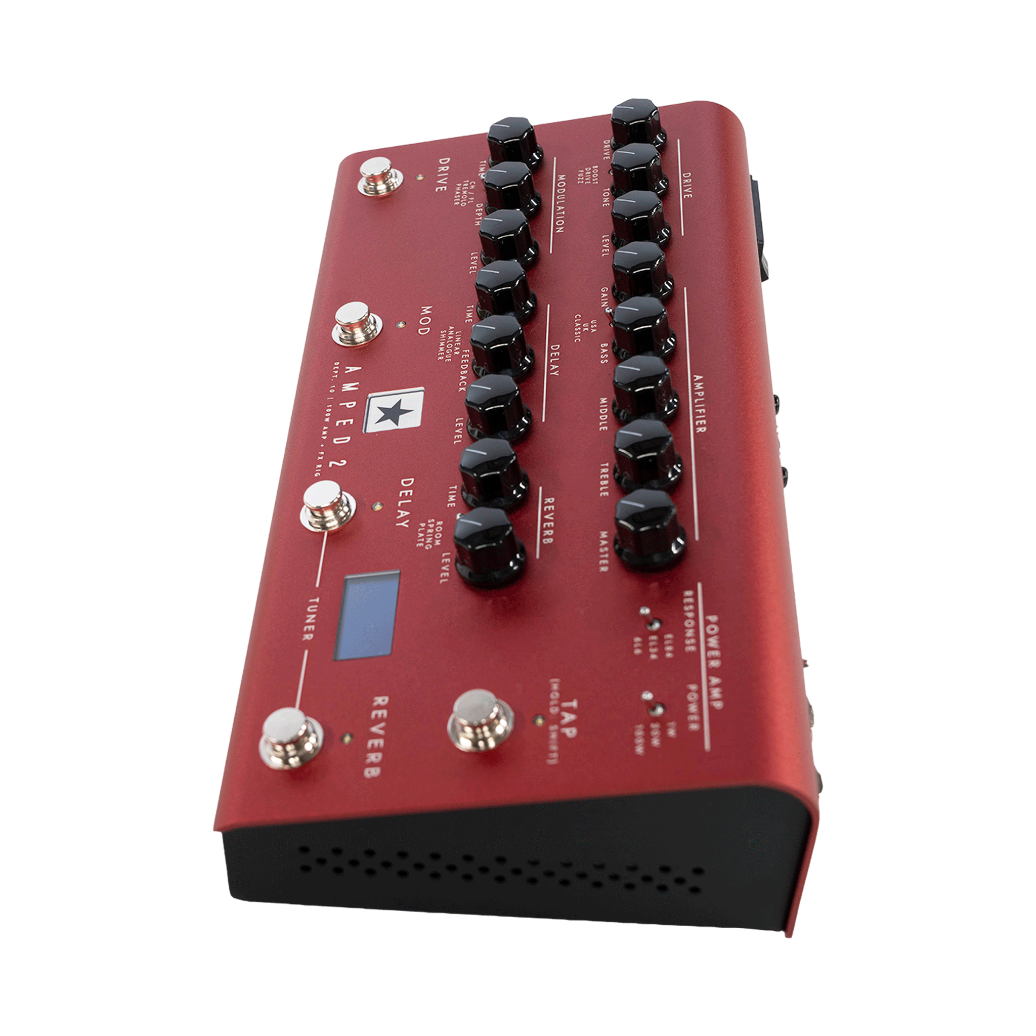 Blackstar 100Wアンプ＋FXをコンパクトなペダルに凝縮！【DEPT. 10 AMPED 2】