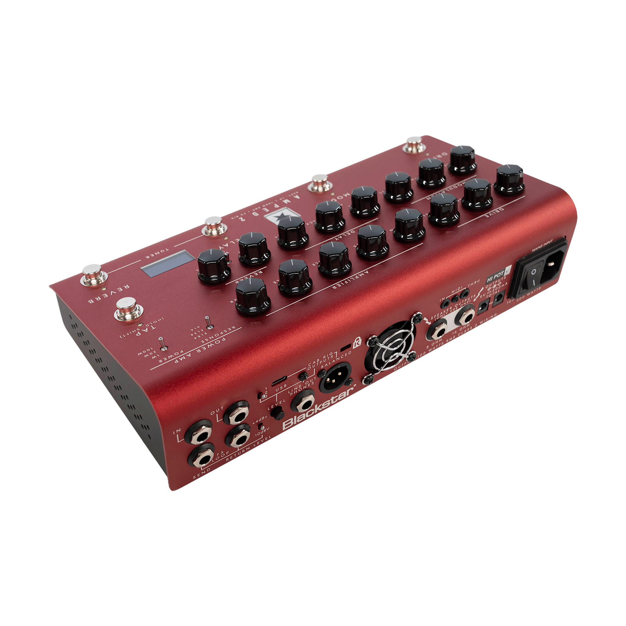 Blackstar 100Wアンプ＋FXをコンパクトなペダルに凝縮！【DEPT. 10 AMPED 2】