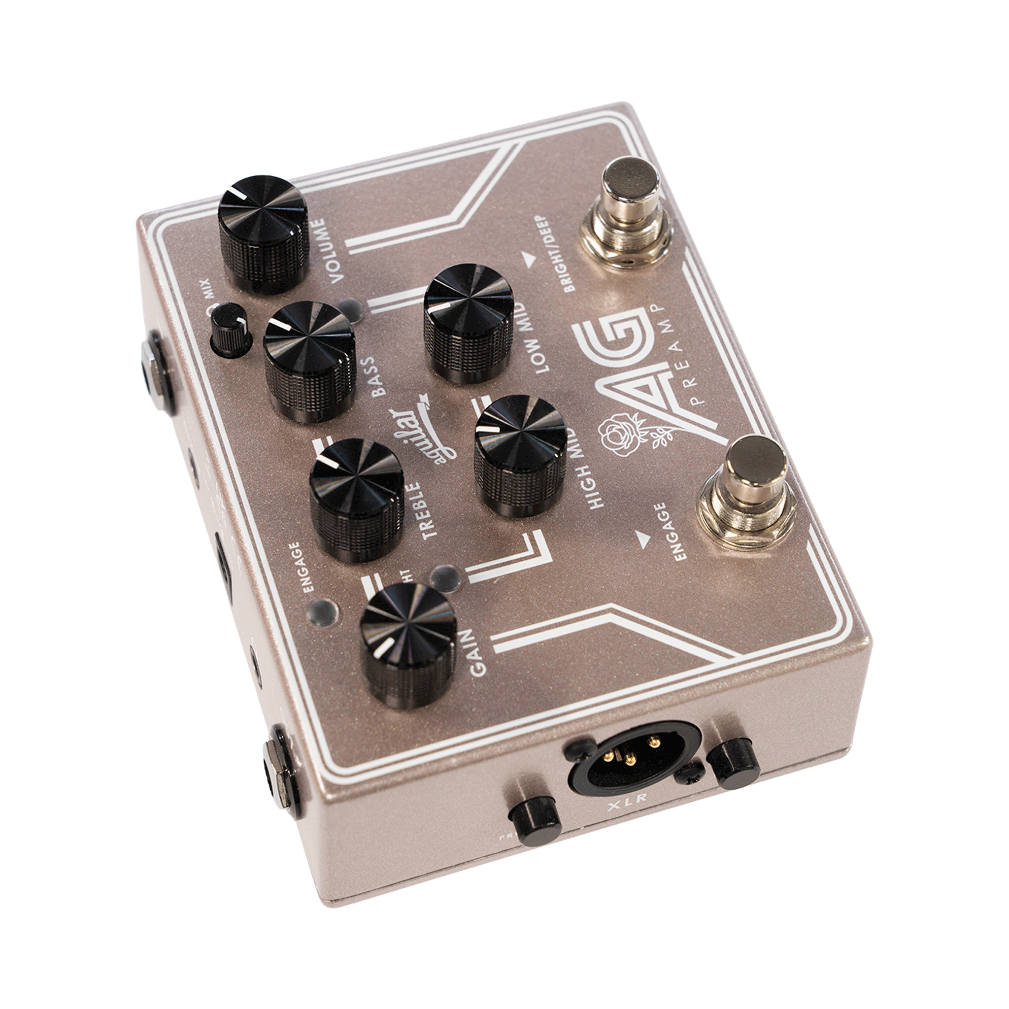 AGUILAR ベースプリアンプ/DI 【AG Preamp Breast Cancer Awareness Edition】（限定モデル）