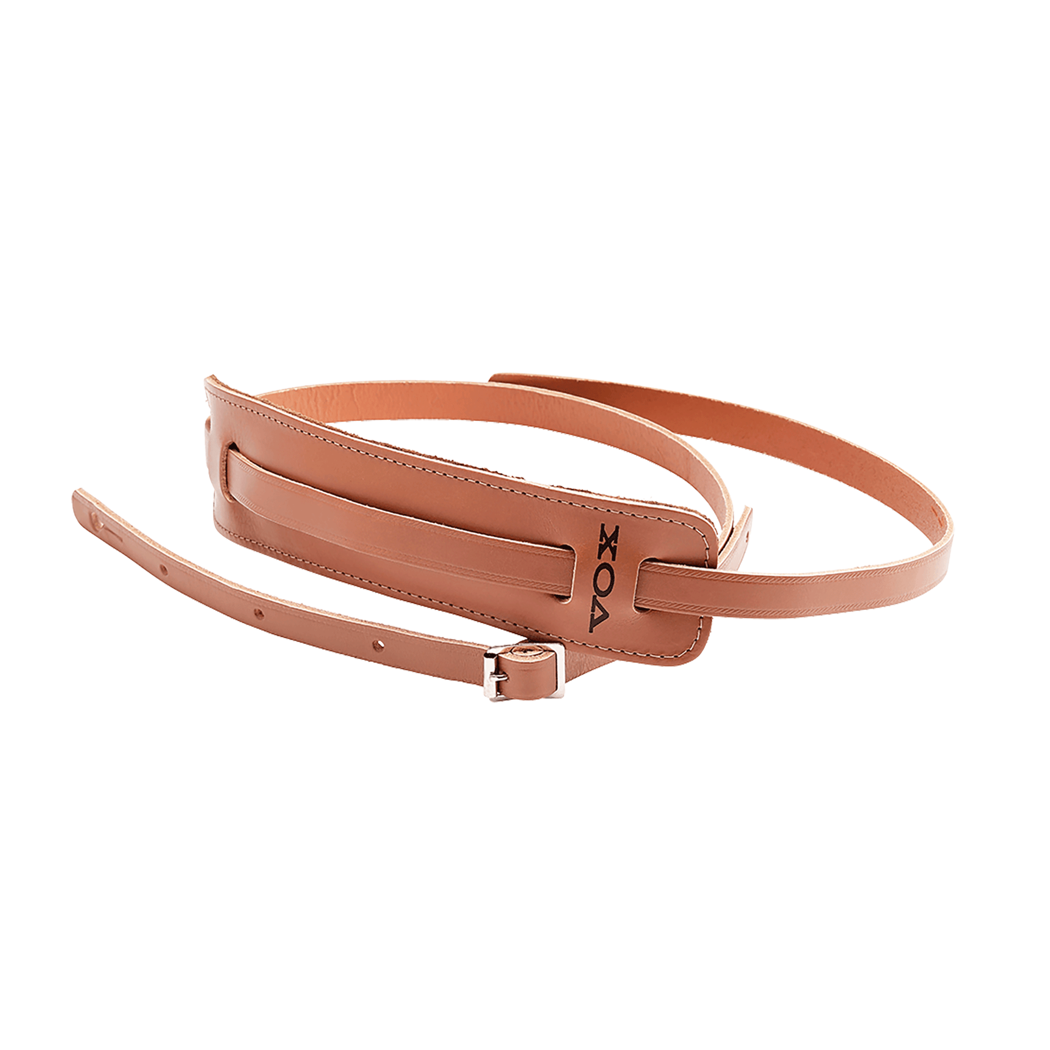 VOX 細身のスタイルがとてもオシャレ！本皮だから強度も安心！【VOX STRAP NATURAL】