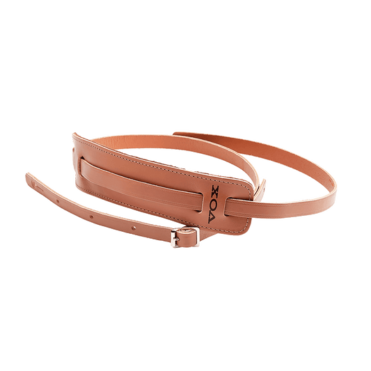 VOX 細身のスタイルがとてもオシャレ！本皮だから強度も安心！【VOX STRAP NATURAL】
