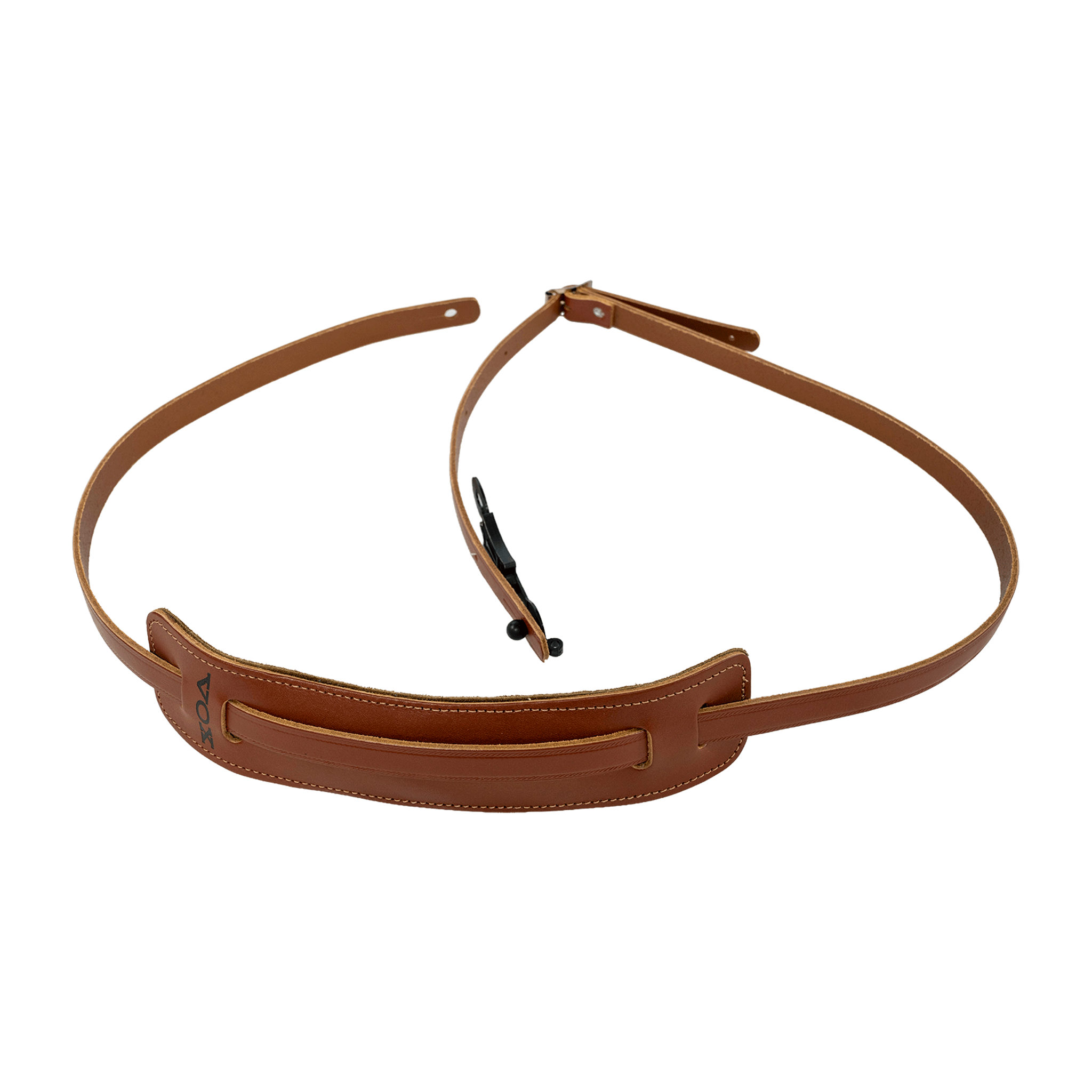 VOX 細身のスタイルがとてもオシャレ！本皮だから強度も安心！【VOX STRAP WALNUT】