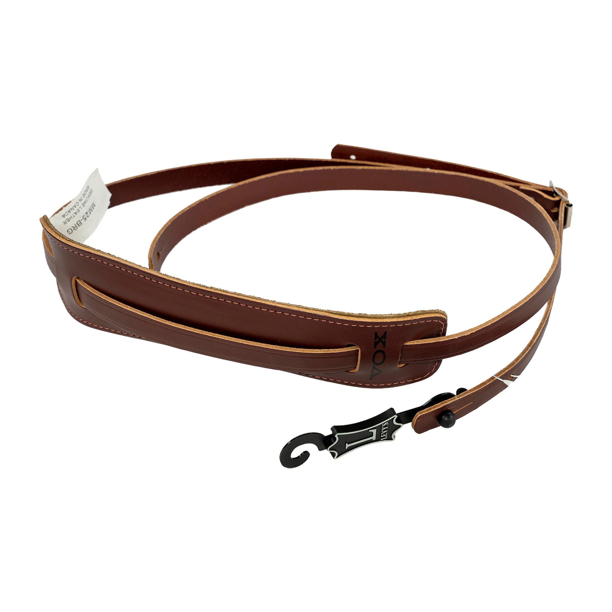 VOX 細身のスタイルがとてもオシャレ！本皮だから強度も安心！【VOX STRAP RED】