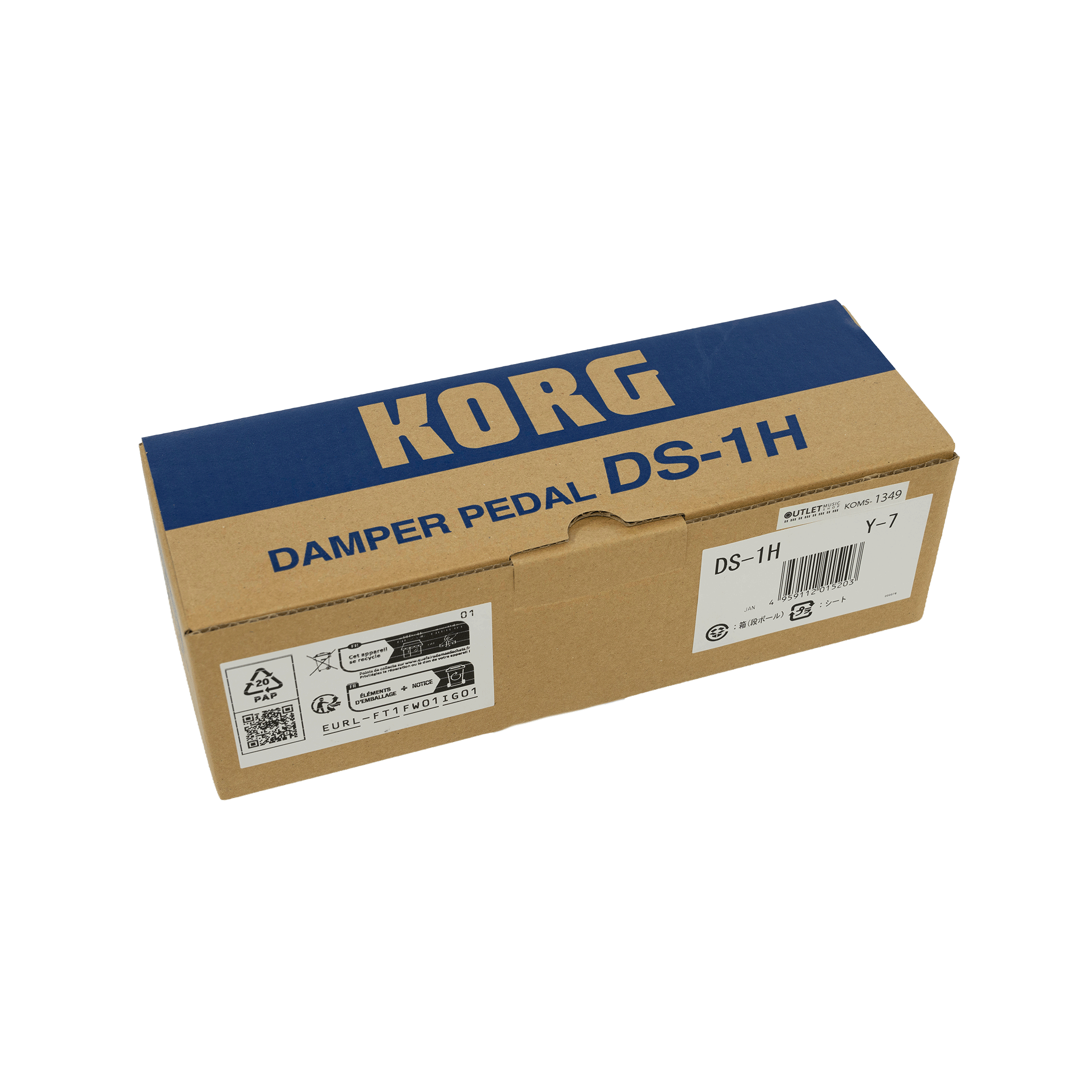KORG 定番商品　コルグ製品に安心の純正・ダンパー・ペダル【DS-1H】