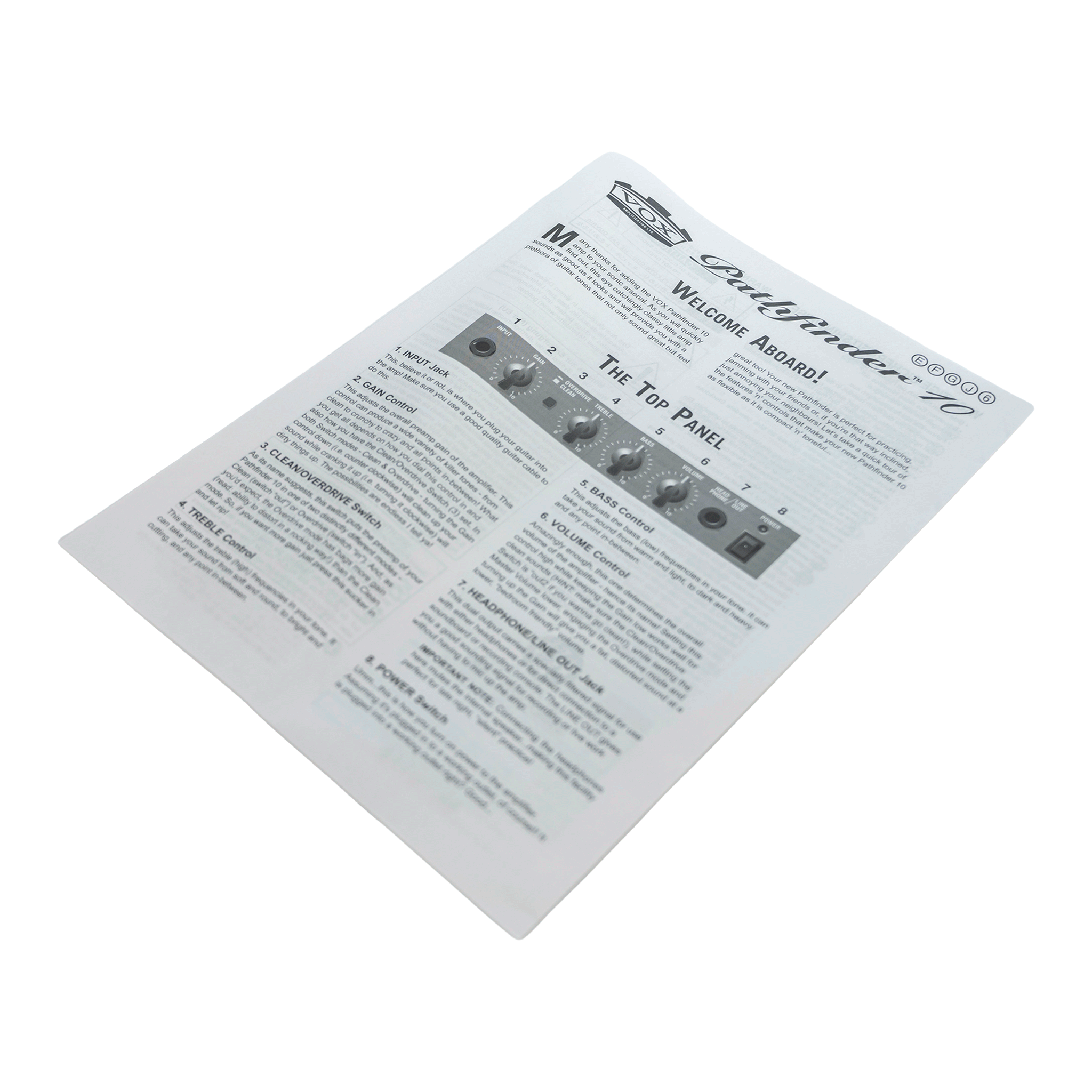 VOX 10Wコンボ・アンプ限定カラー【Pathfinder 10】