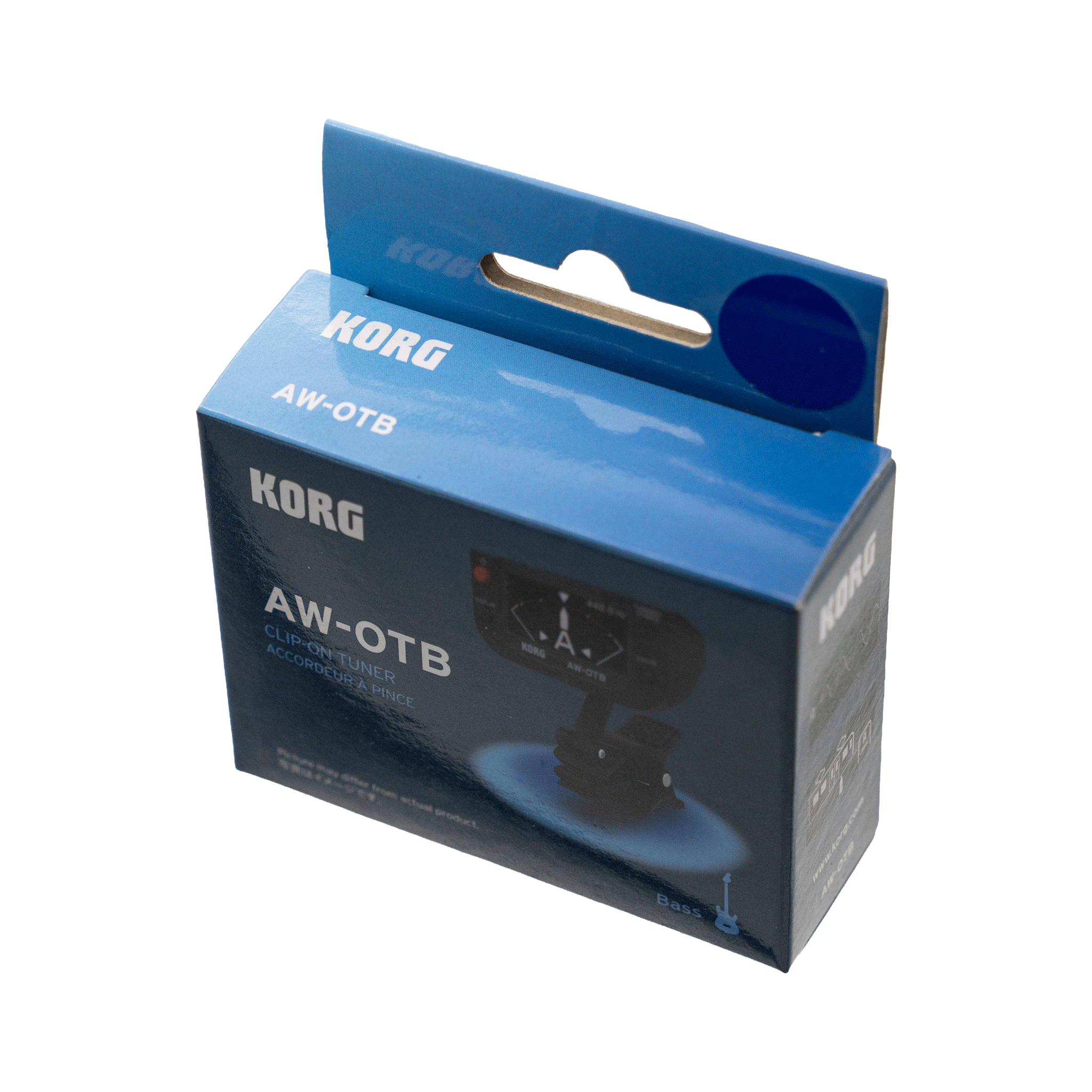 KORG 有機EL液晶でどこでも明るくくっきり！ベース専用チューナー【AW-OTB】