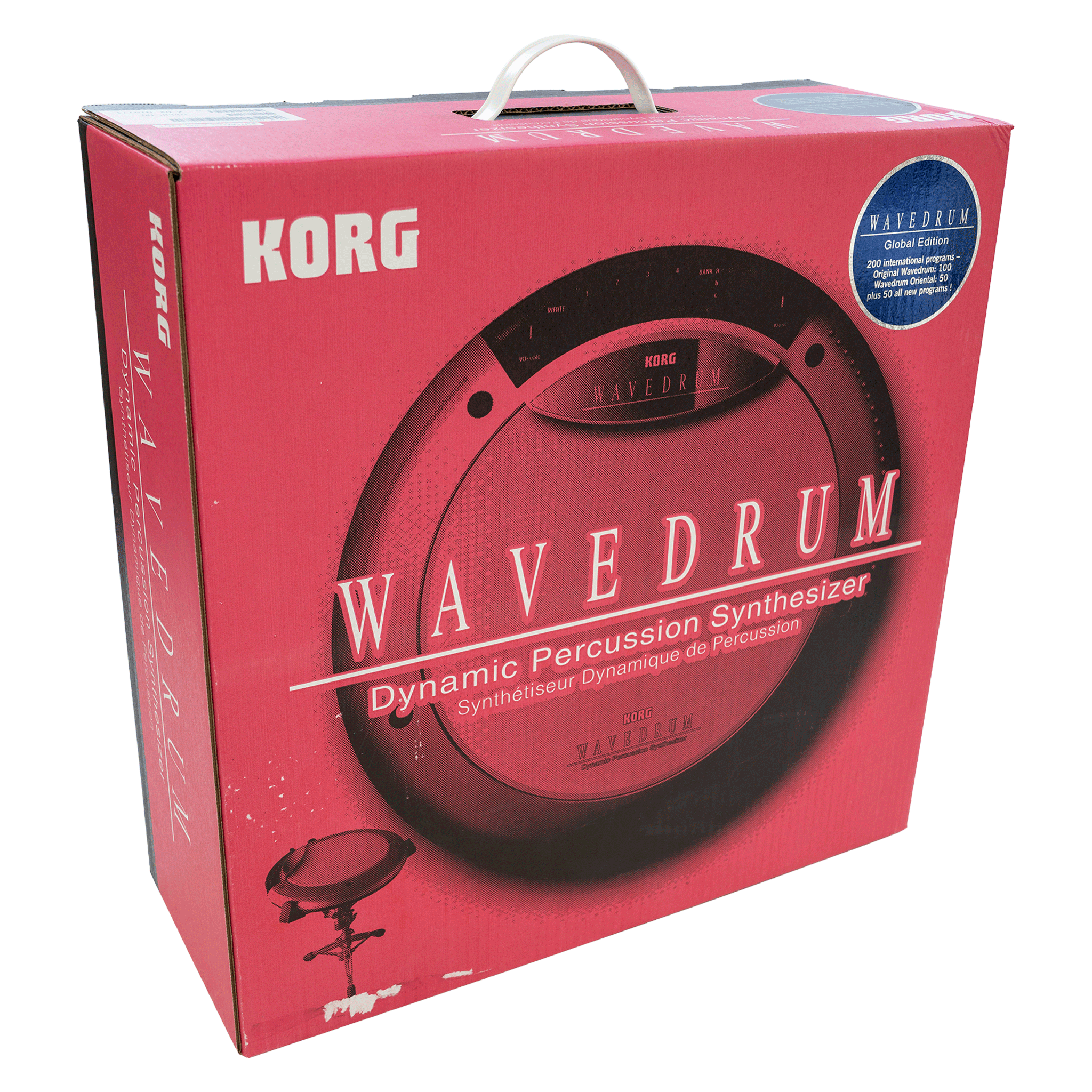 KORG 楽しく叩いてリズム練習！世界の打楽器約200プリセットを搭載！【WD-X-GLB】