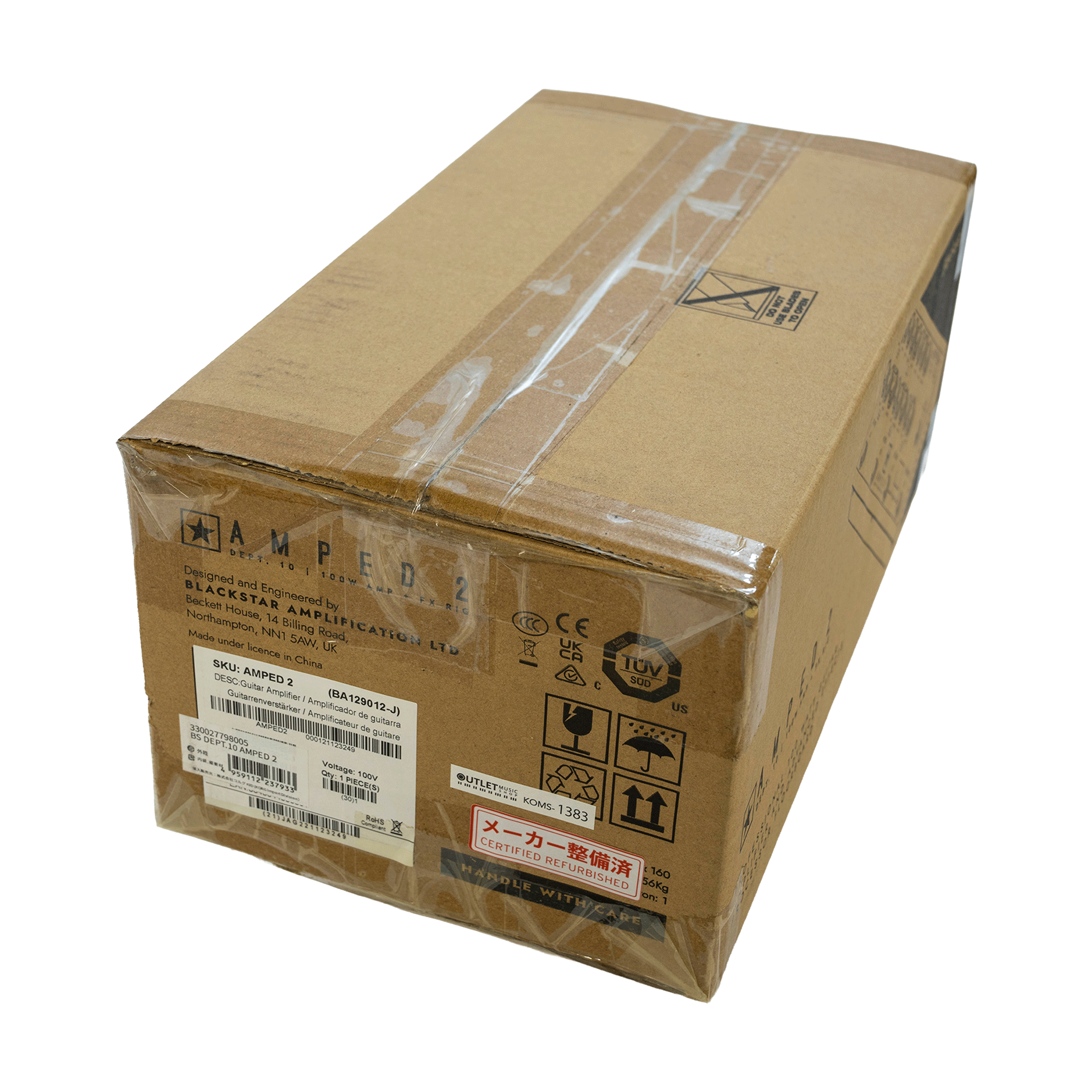 Blackstar 100Wアンプ＋FXをコンパクトなペダルに凝縮！【DEPT. 10 AMPED 2】