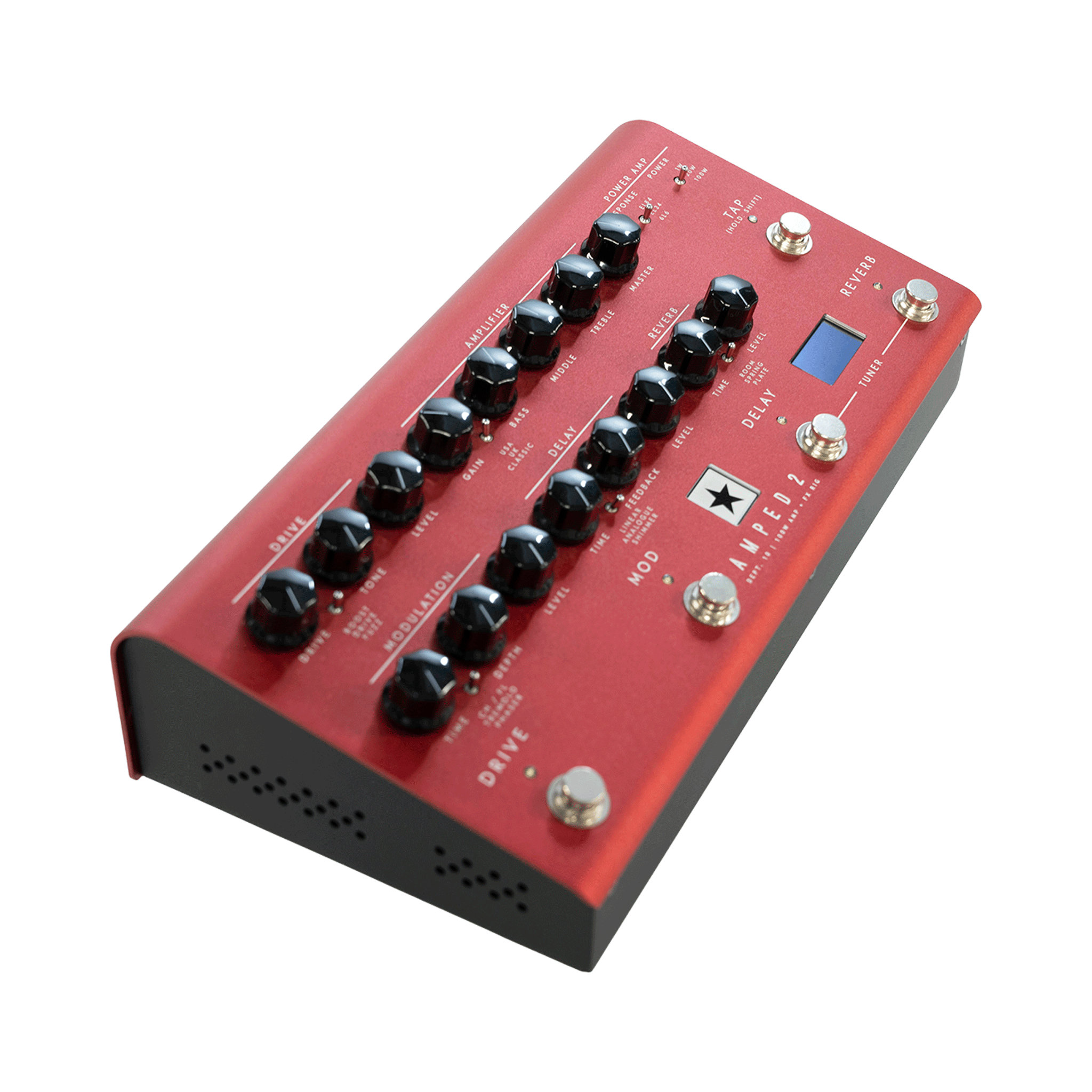 Blackstar 100Wアンプ＋FXをコンパクトなペダルに凝縮！【DEPT. 10 AMPED 2】