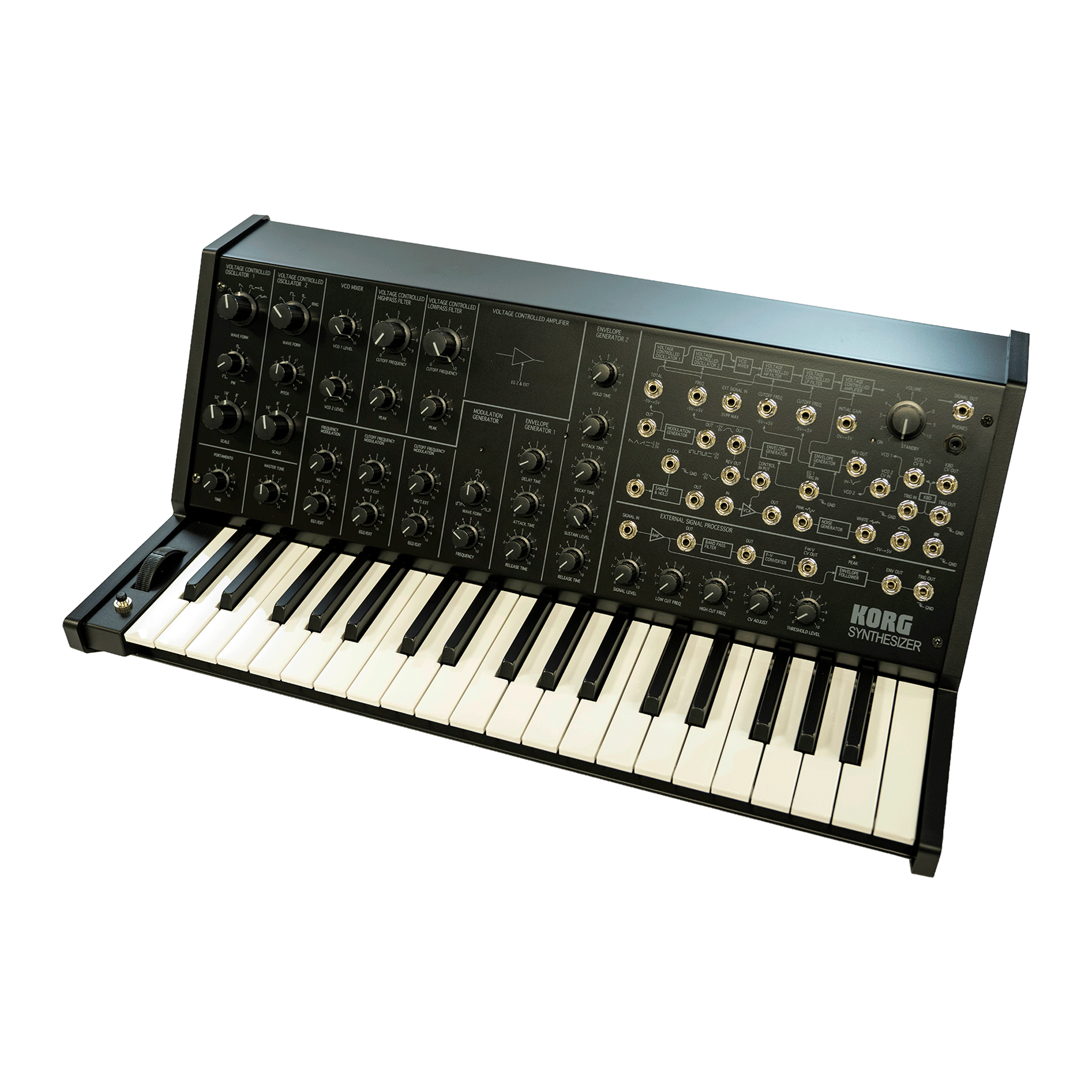 KORG 当時の回路を完全再現した、本物のアナログ・シンセサイザー【MS-20MINI】