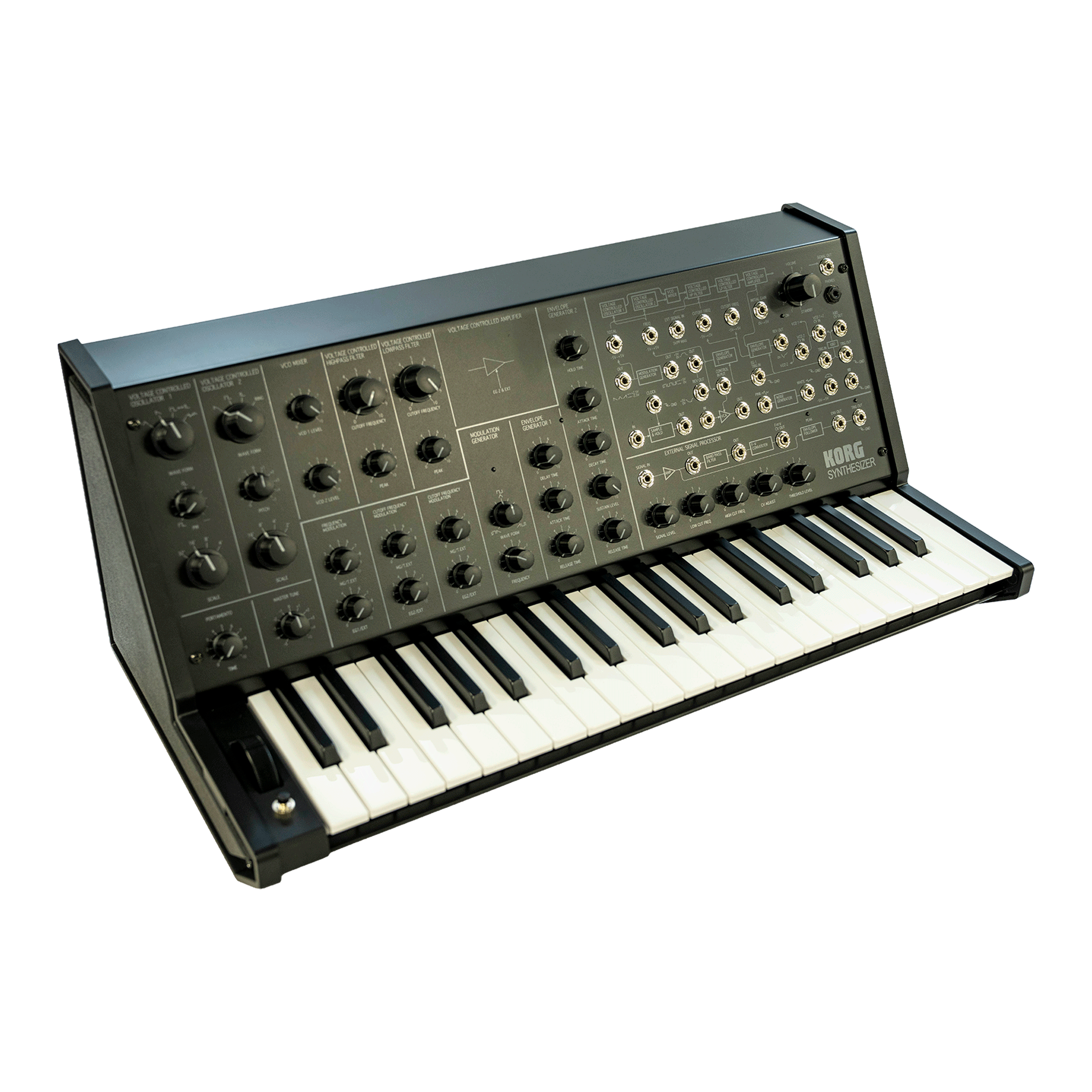 KORG 当時の回路を完全再現した、本物のアナログ・シンセサイザー【MS-20MINI】