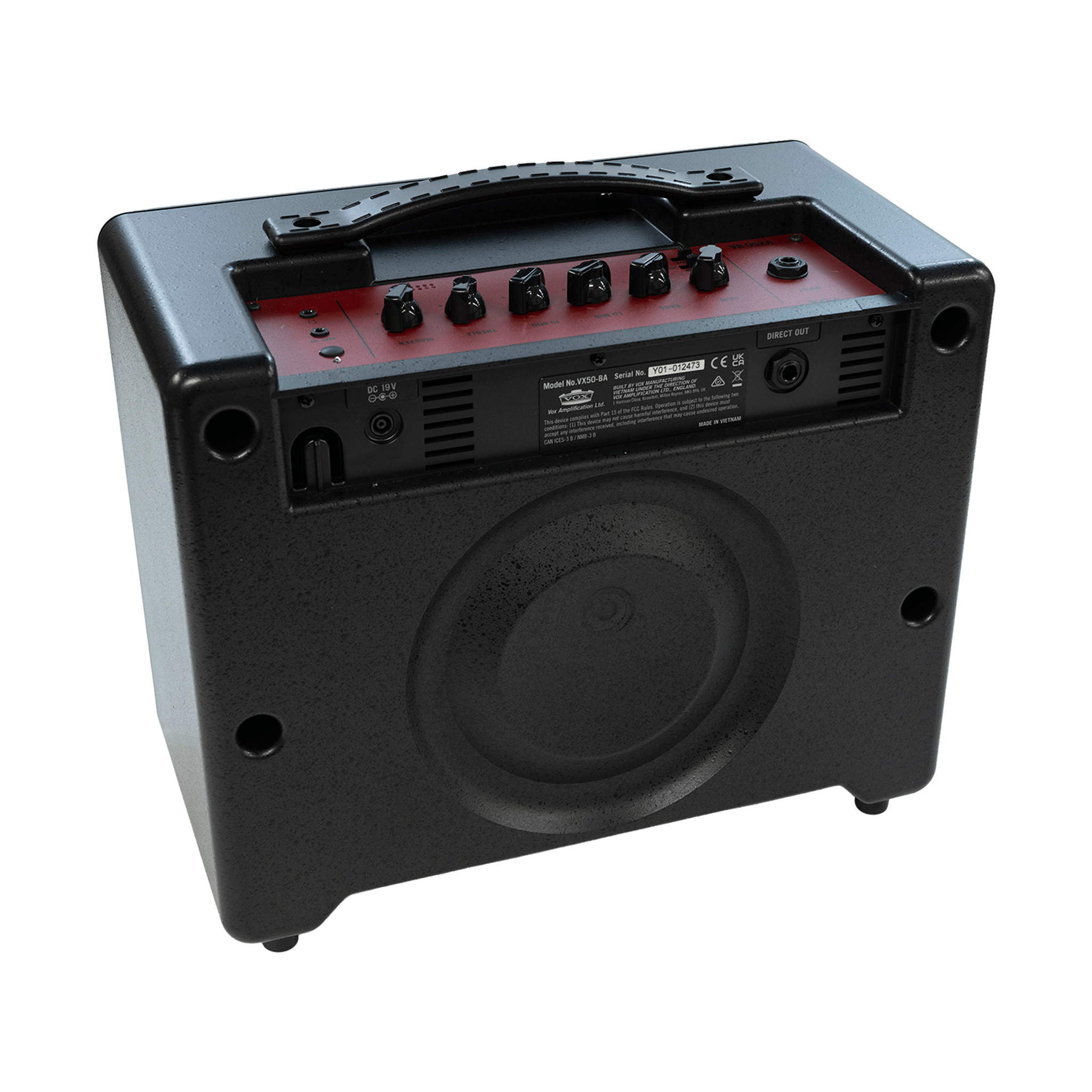 VOX　Nutube搭載、50W大出力のコンパクトな真空管ベース・アンプ【VX50-BA 】