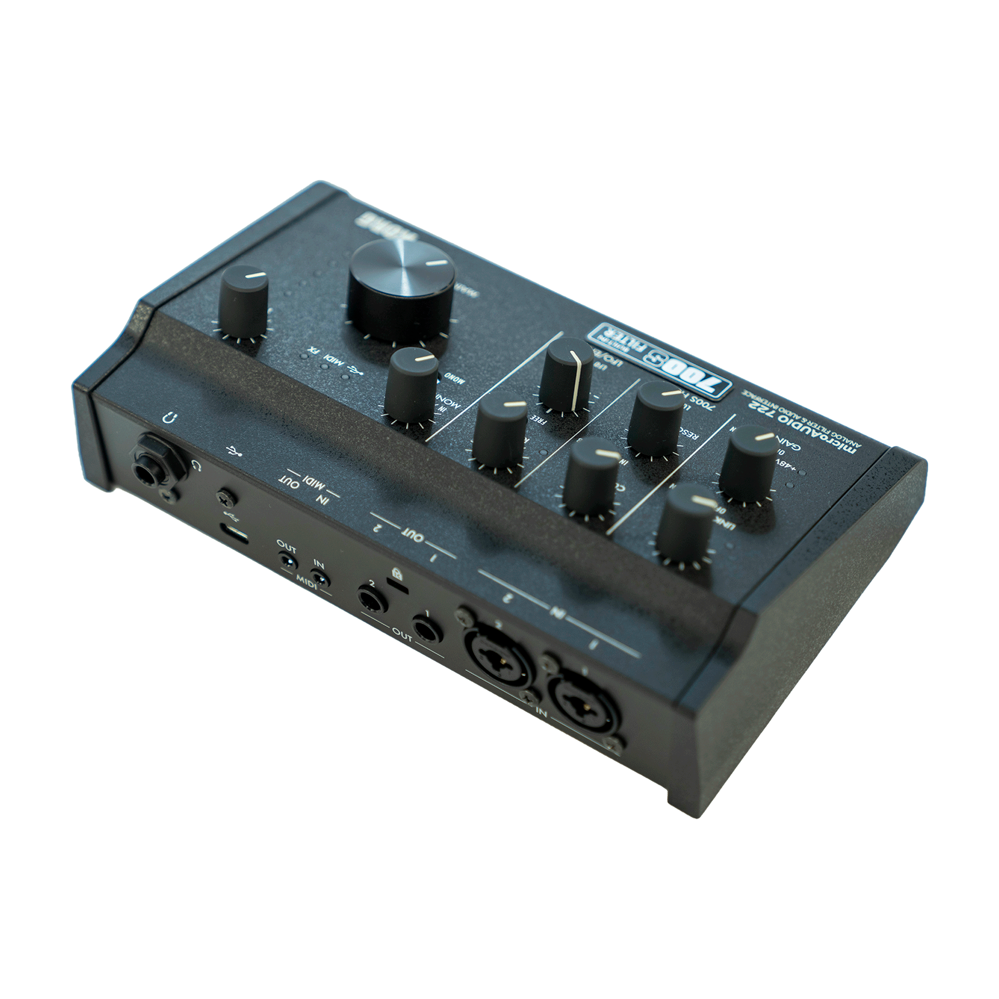 USB-C オーディオ・インターフェースにminiKORG700Sのフィルターを搭載！ 【microAUDIO 722】