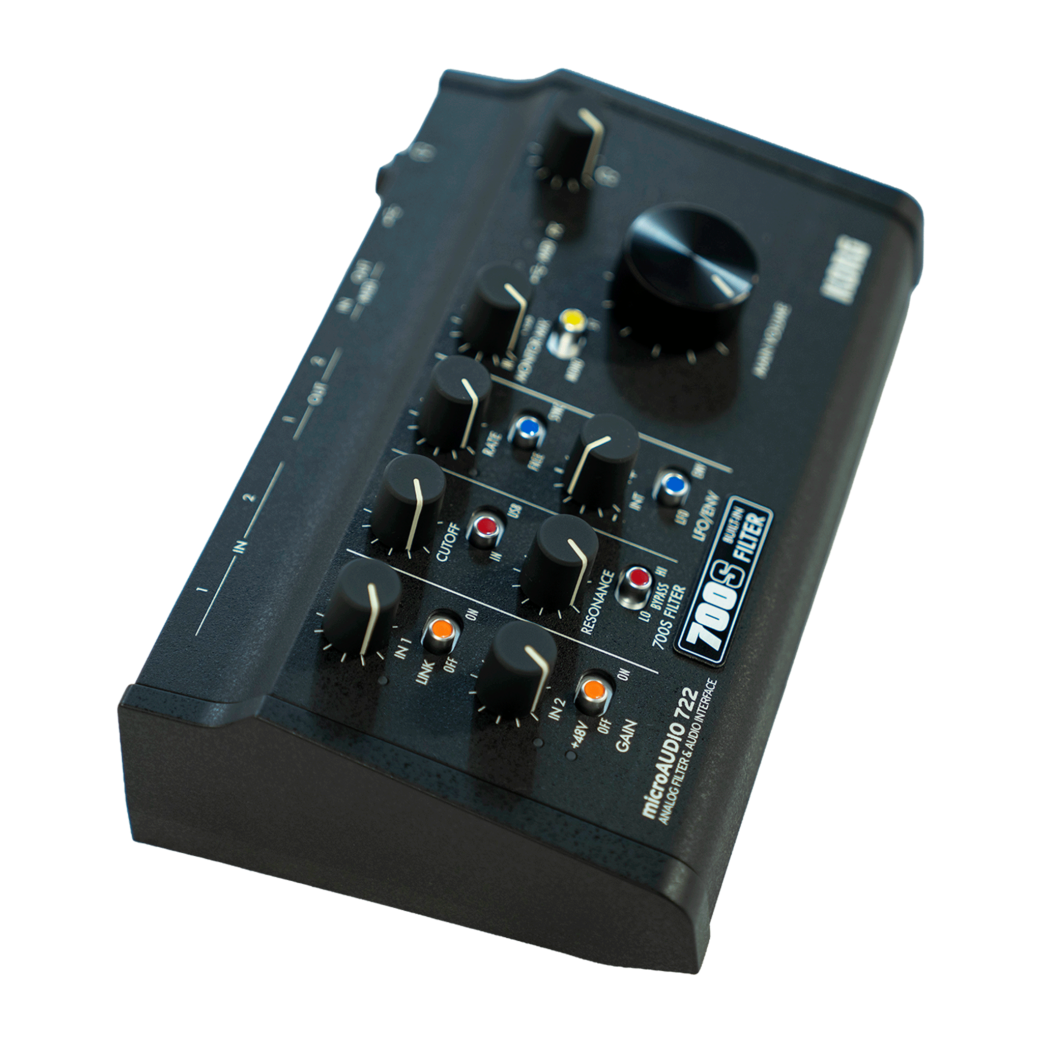 USB-C オーディオ・インターフェースにminiKORG700Sのフィルターを搭載！ 【microAUDIO 722】