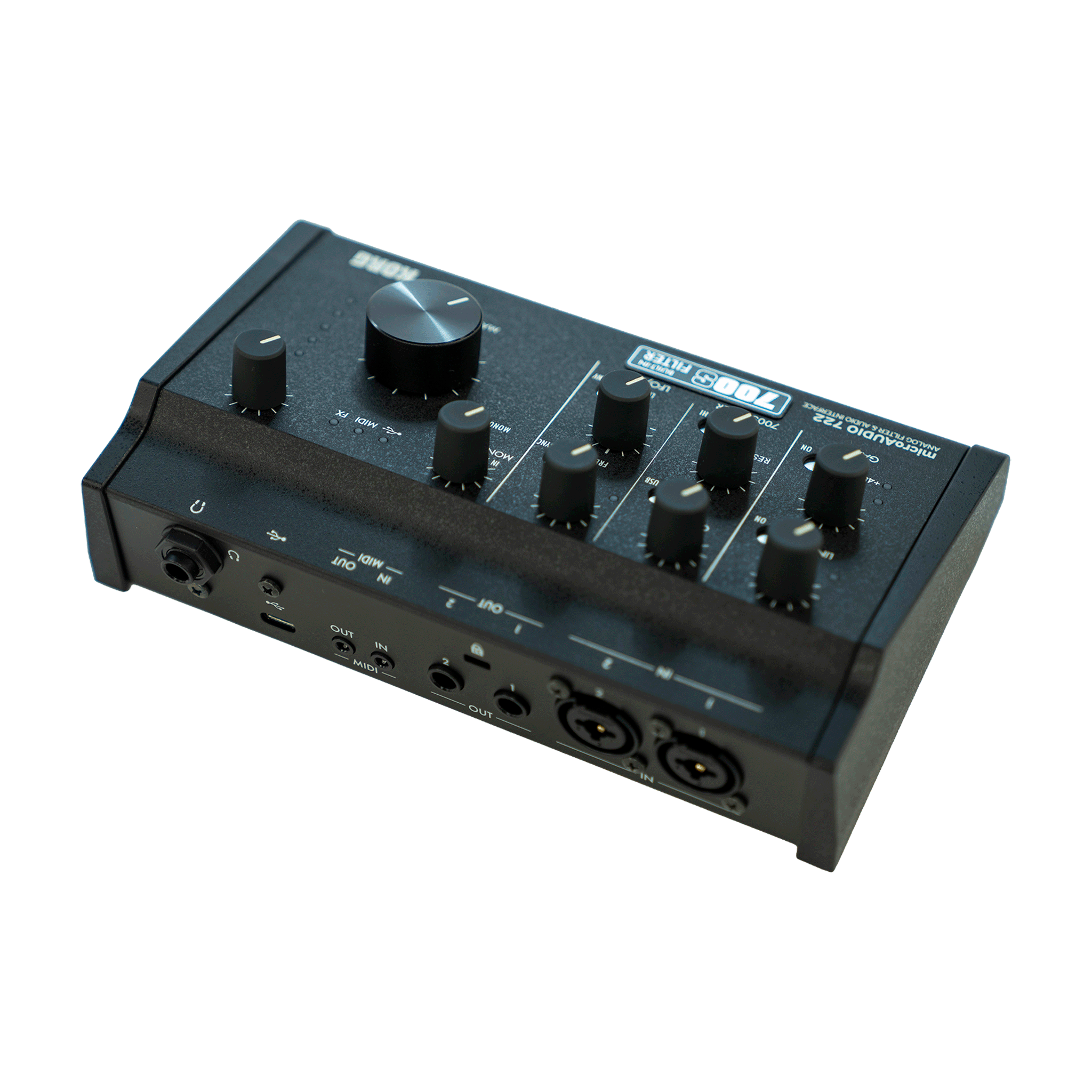 USB-C オーディオ・インターフェースにminiKORG700Sのフィルターを搭載！ 【microAUDIO 722】
