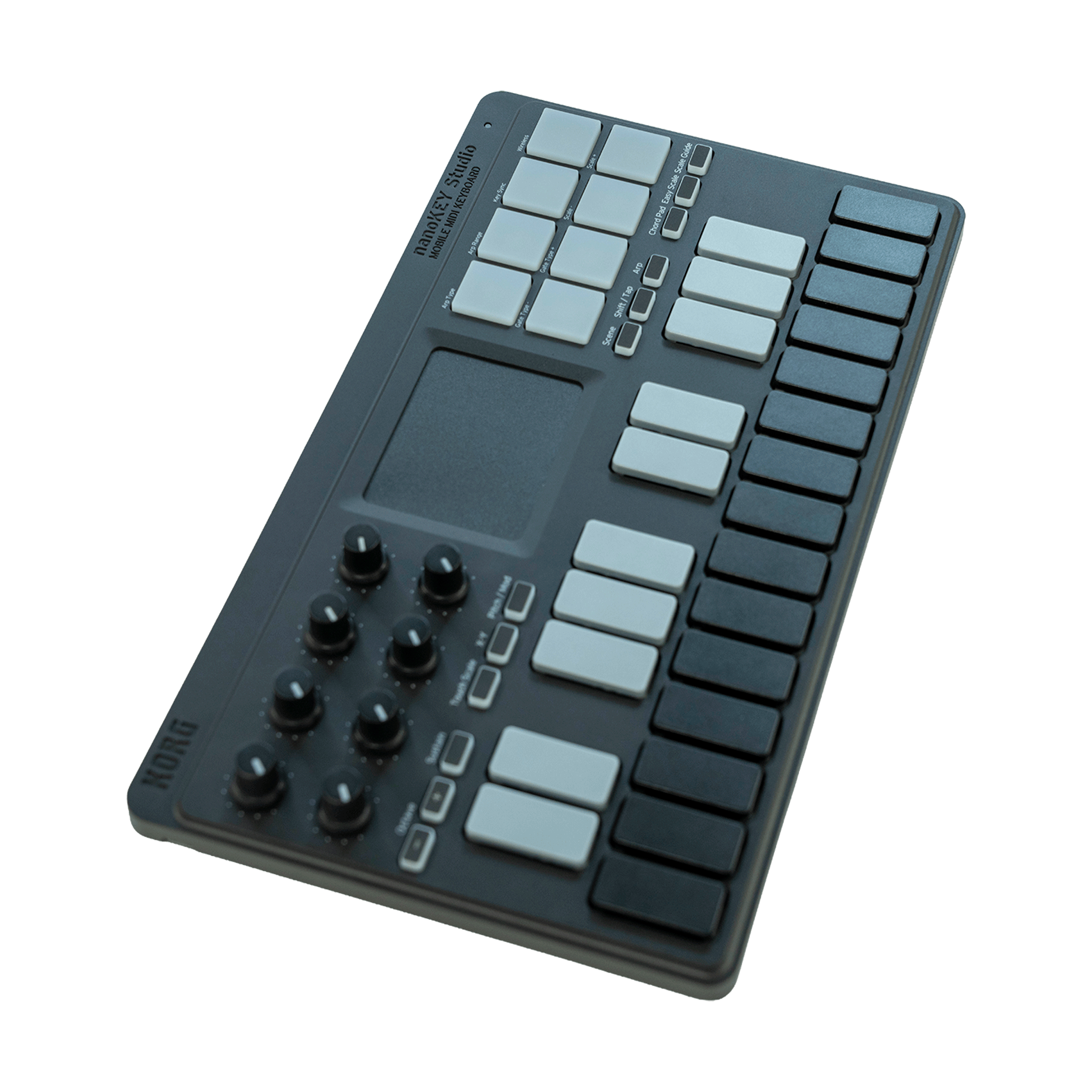 KORG ワイヤレス/USB-MIDIキーボード 【nanoKEY Studio】