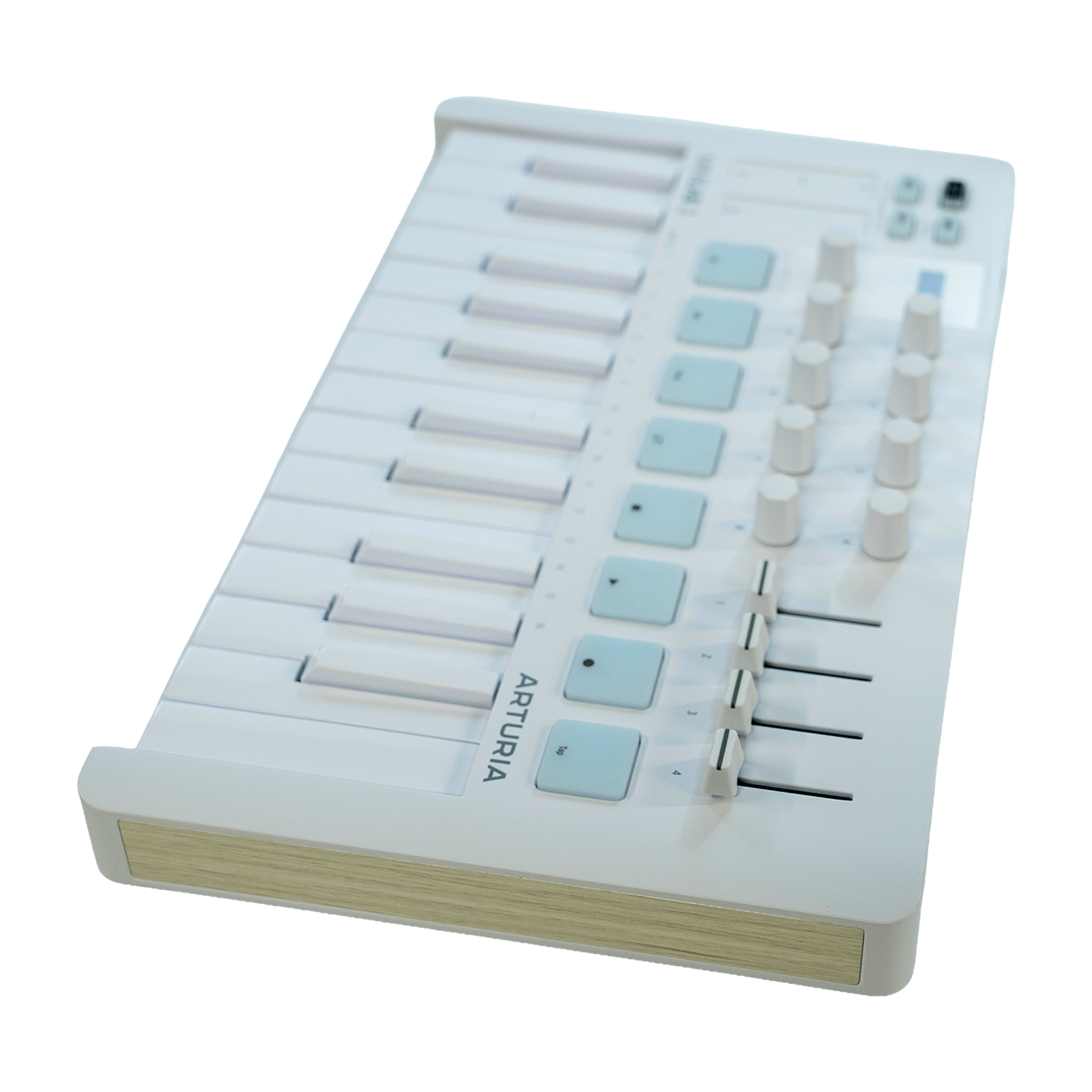 ARTURIA ソフトも充実！DTMに最適！オールインワンMIDIコントローラー【MINILAB 3 ALPINE WHITE】