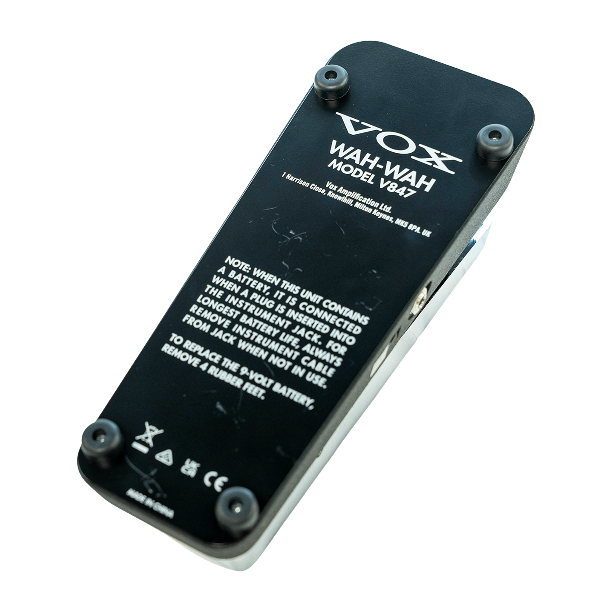箱なし特価！VOX ギター用ワウペダル 【V847-A】