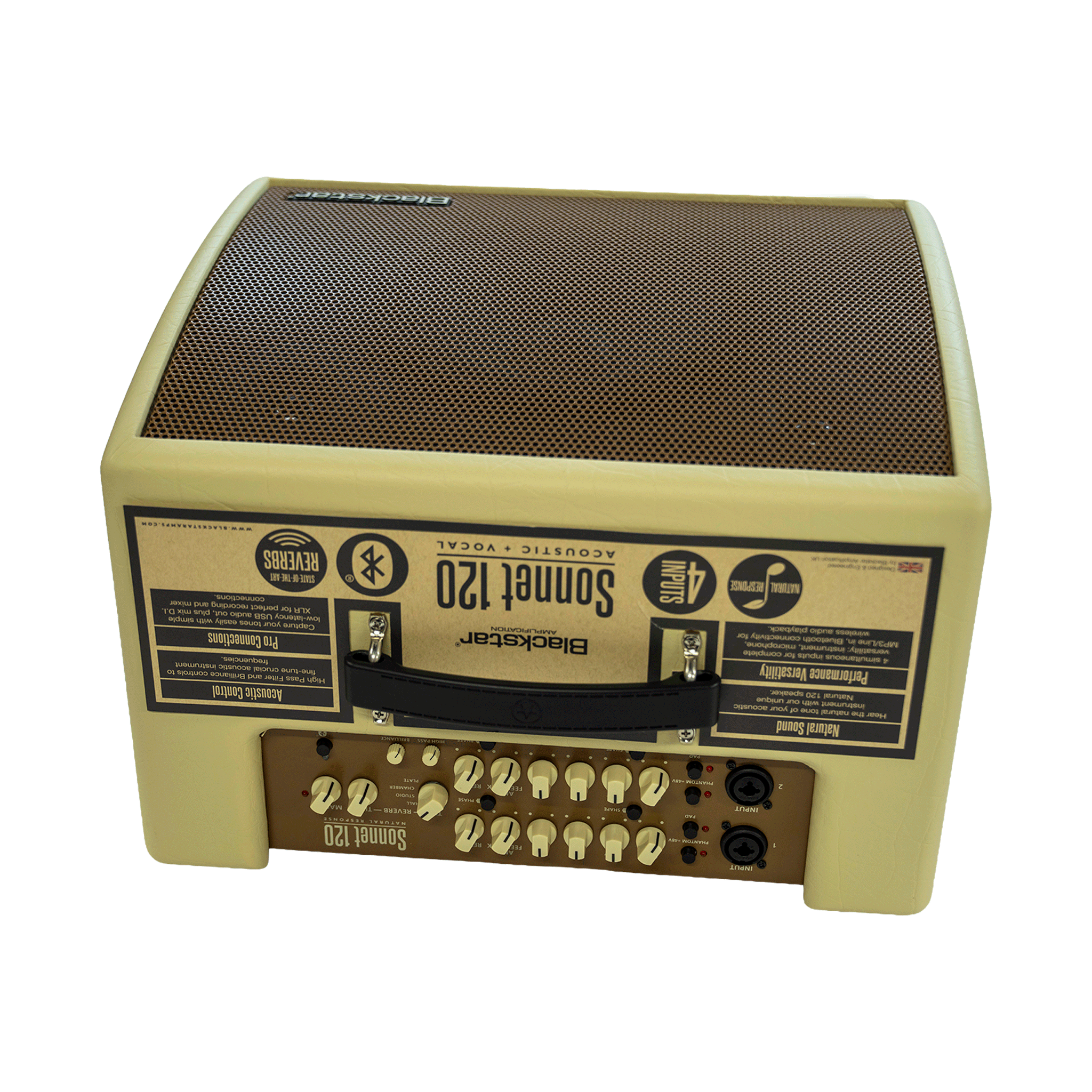 Blackstar 120Wの大音量でライブも練習も最適！アコースティックギター・アンプ【SONNET 120 BD】