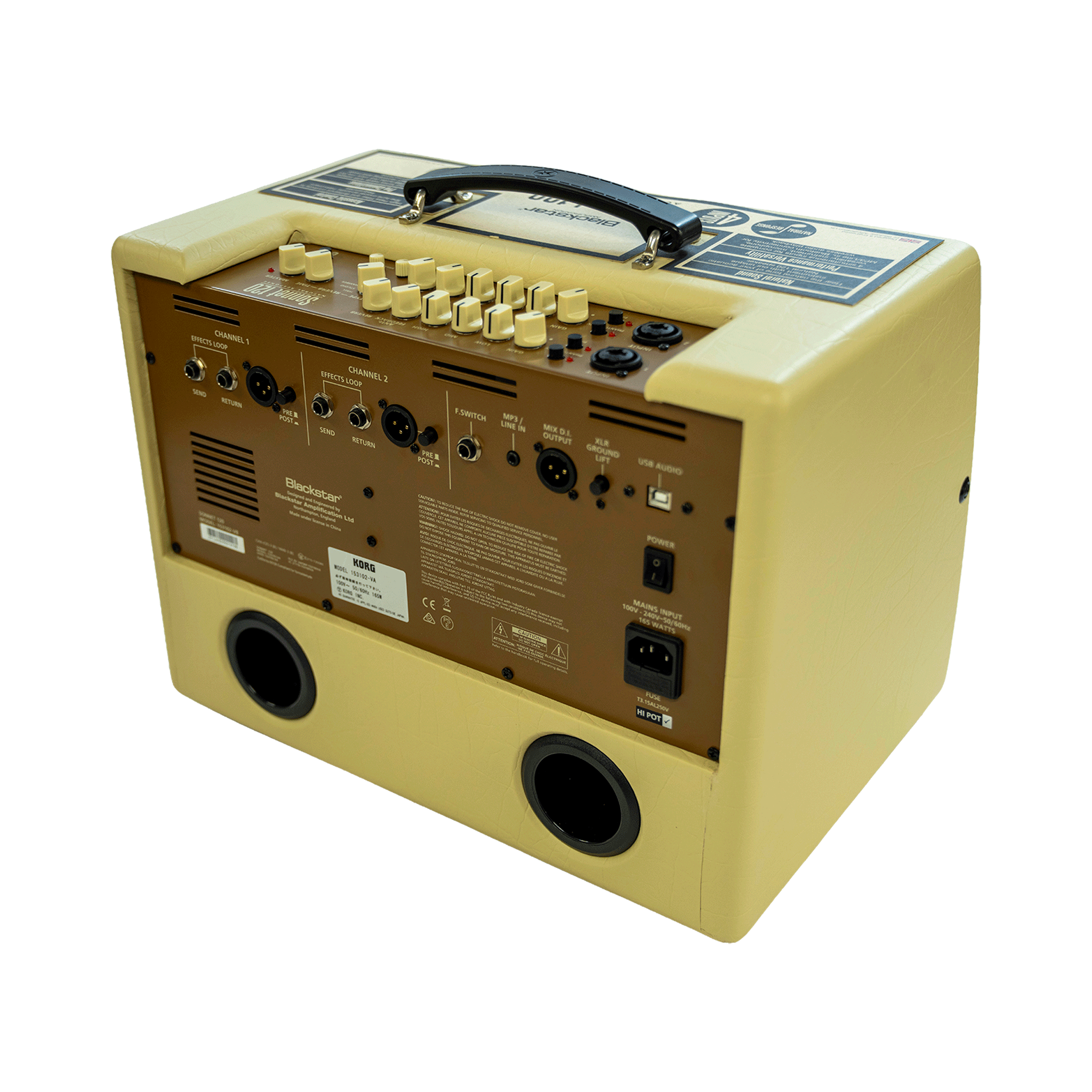 Blackstar 120Wの大音量でライブも練習も最適！アコースティックギター・アンプ【SONNET 120 BD】