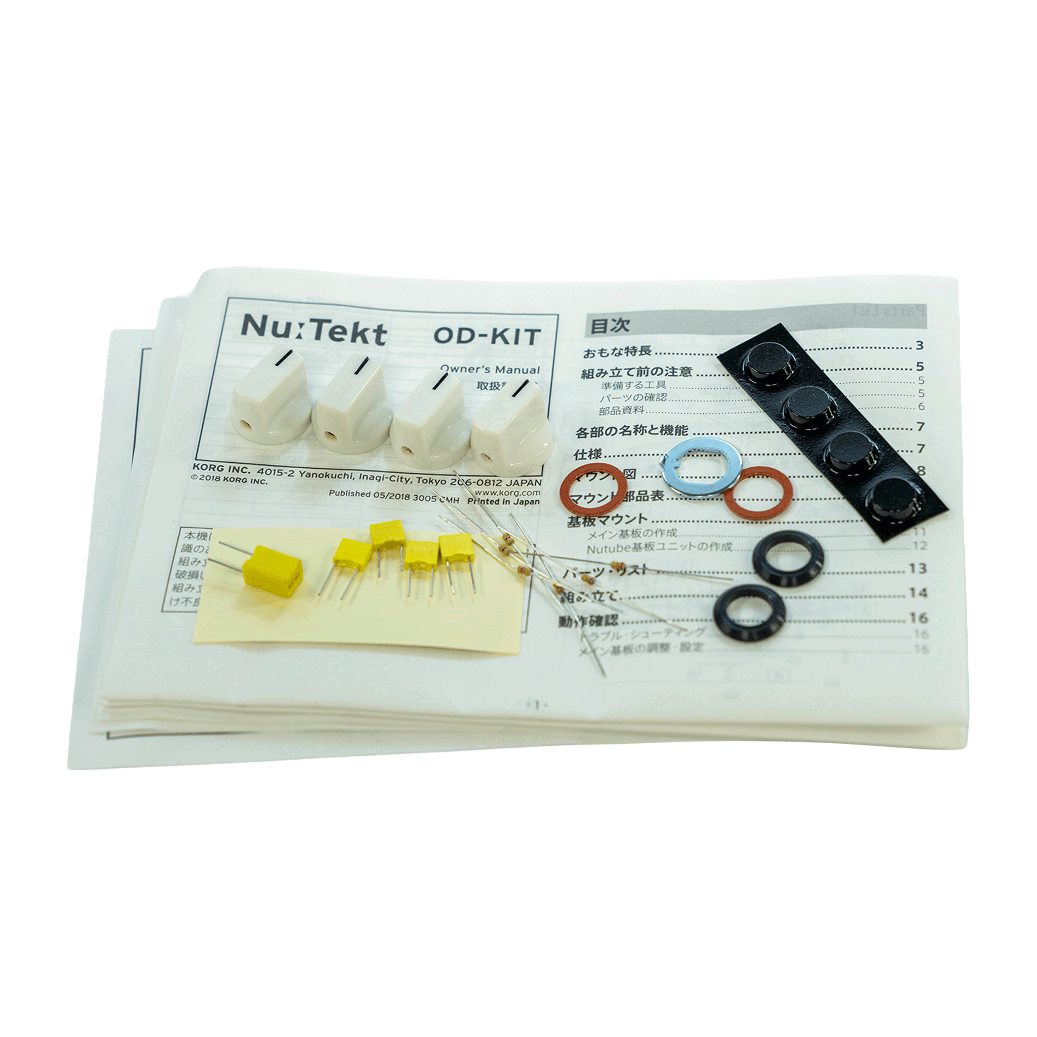 Nu:Tekt  オーバードライブ・組み立てキット（ほぼ組み立て済み）【OD-K1】
