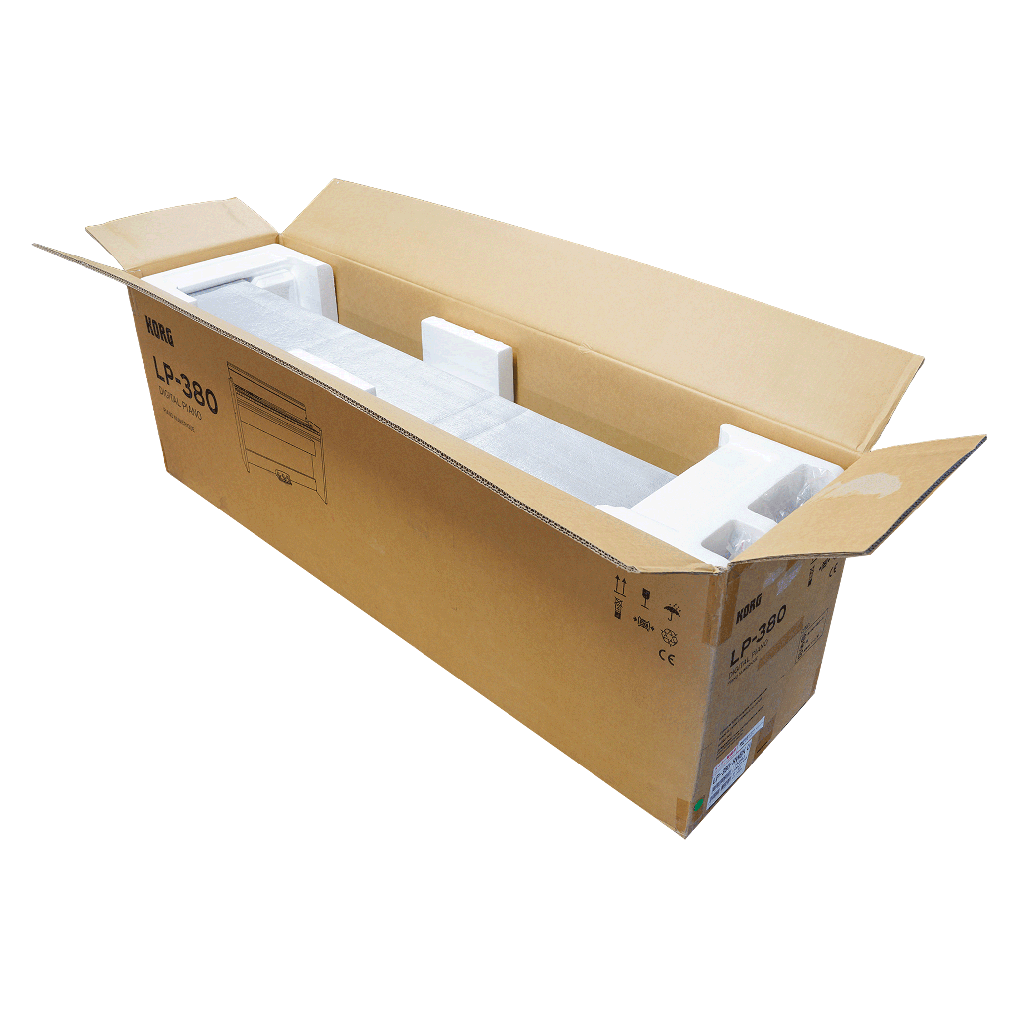 KORG 日本製デジタル・ピアノ【LP-380-RWBK U】